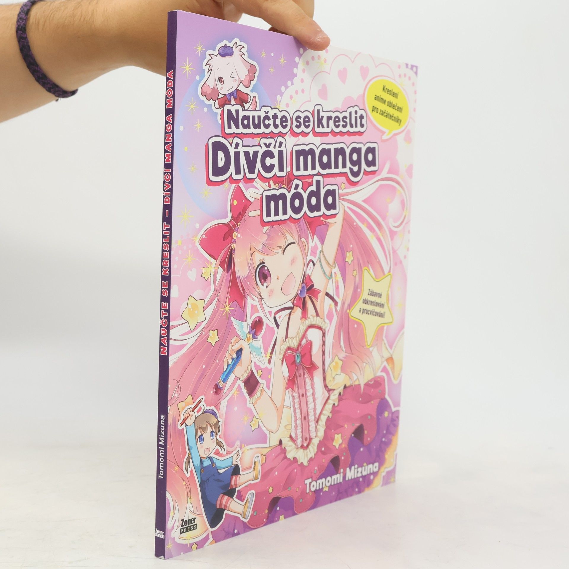 Tomomi Mizuna Naučte se kreslit Dívčí manga móda