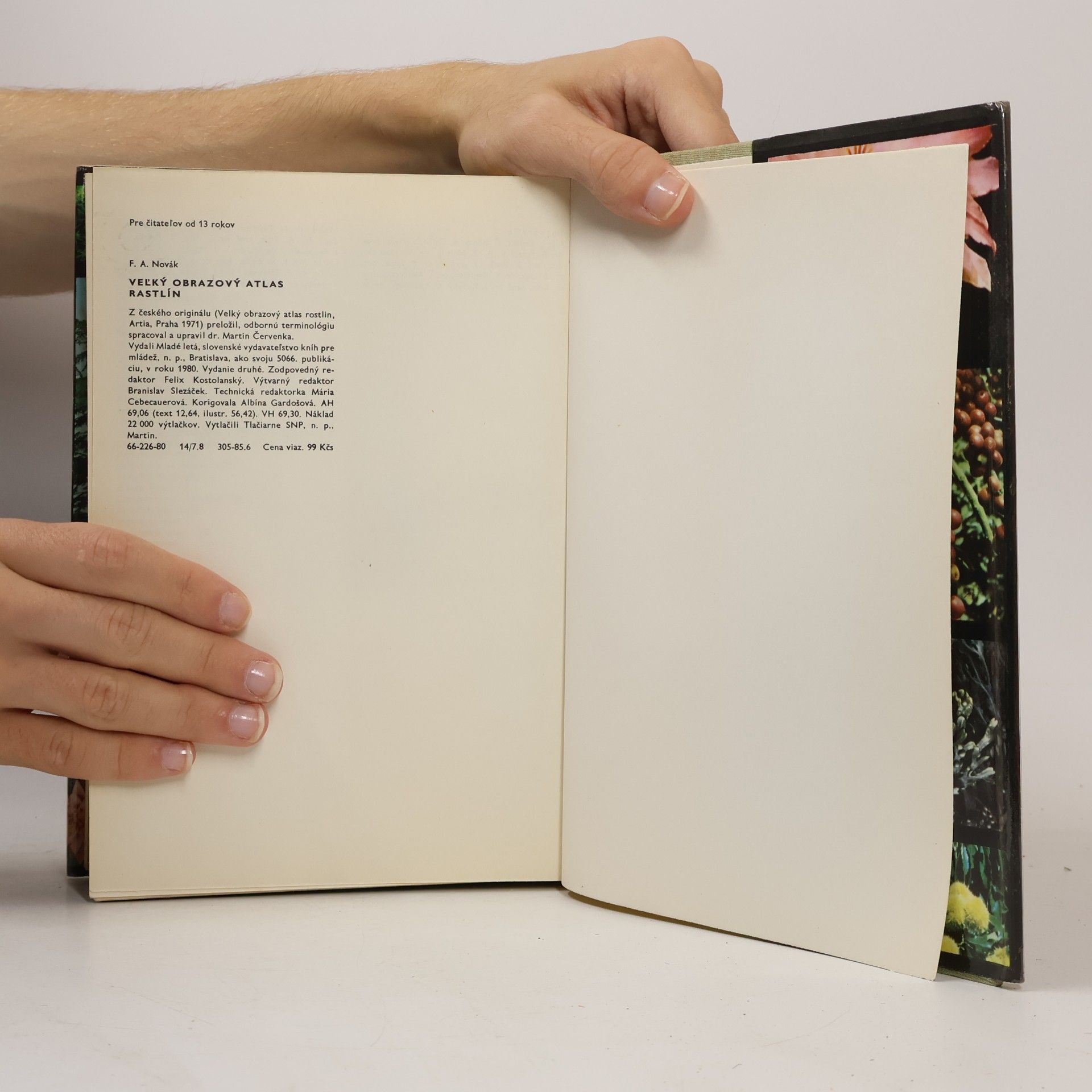 Novák F. A. Velký obrazový atlas rastlín