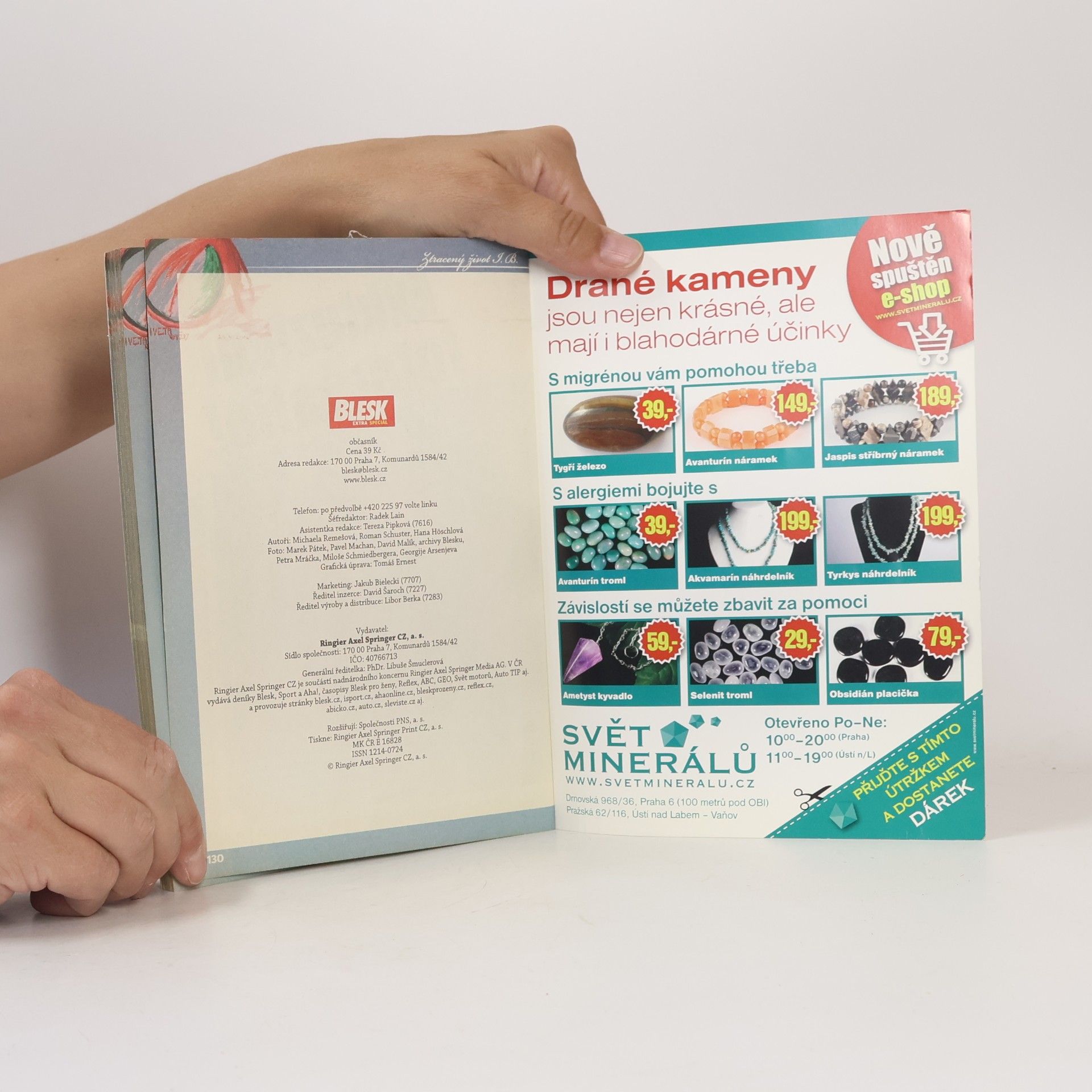 kolektiv Blesk : extra speciál. Ztracený život I.B