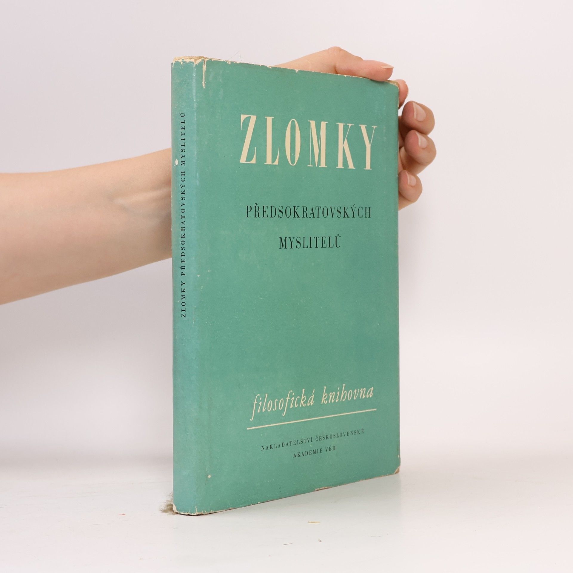 Karel Svoboda Zlomky předsokratovských myslitelů