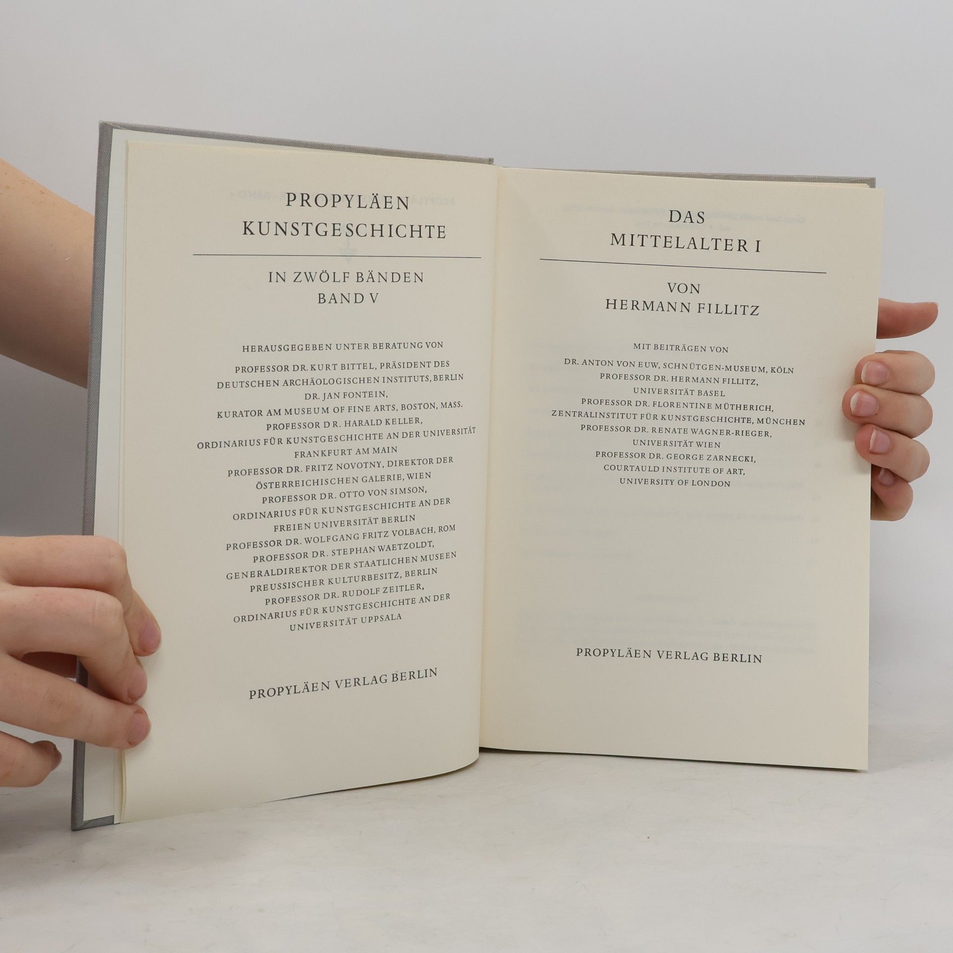 Hermann Fillitz Propyläen Kunst Geschichte 5. Das Mittelalter I.