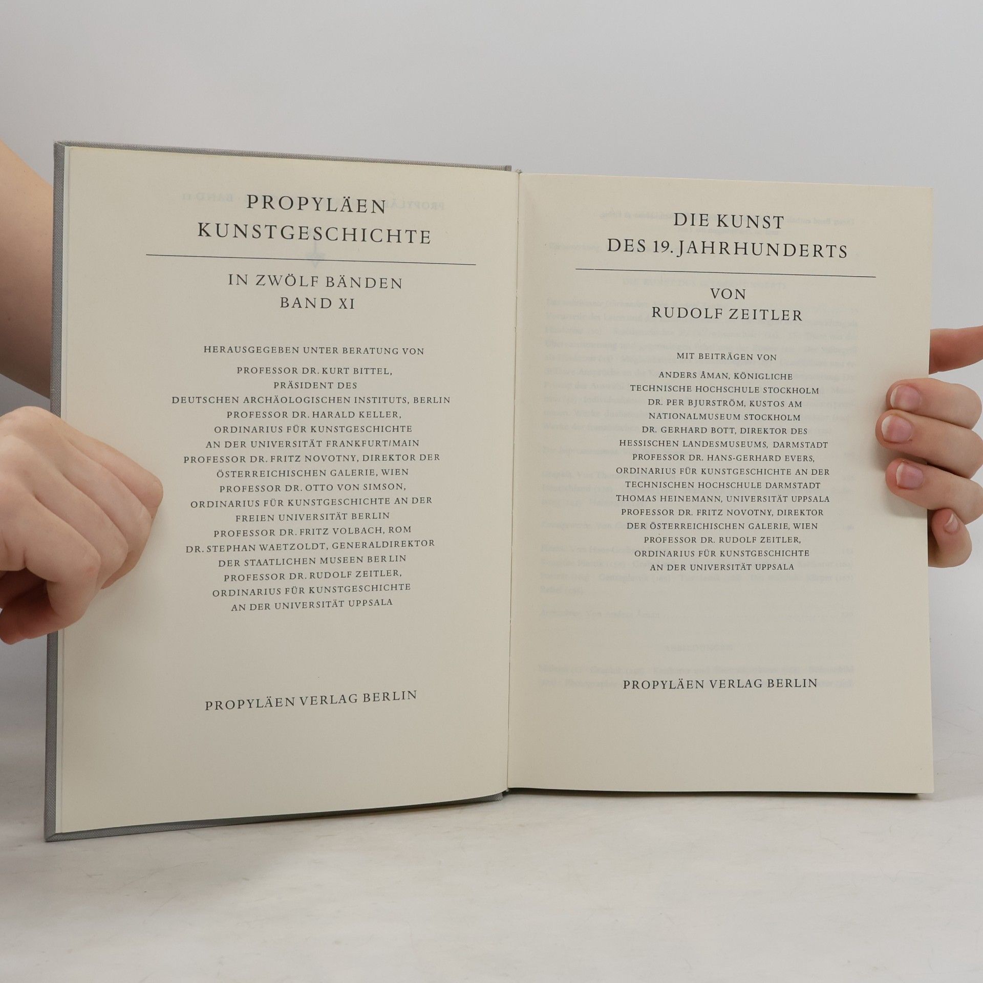 Rudolf Zeitler Propyläen Kunst Geschichte 11. Die Kunst des 19. Jahrhunderts