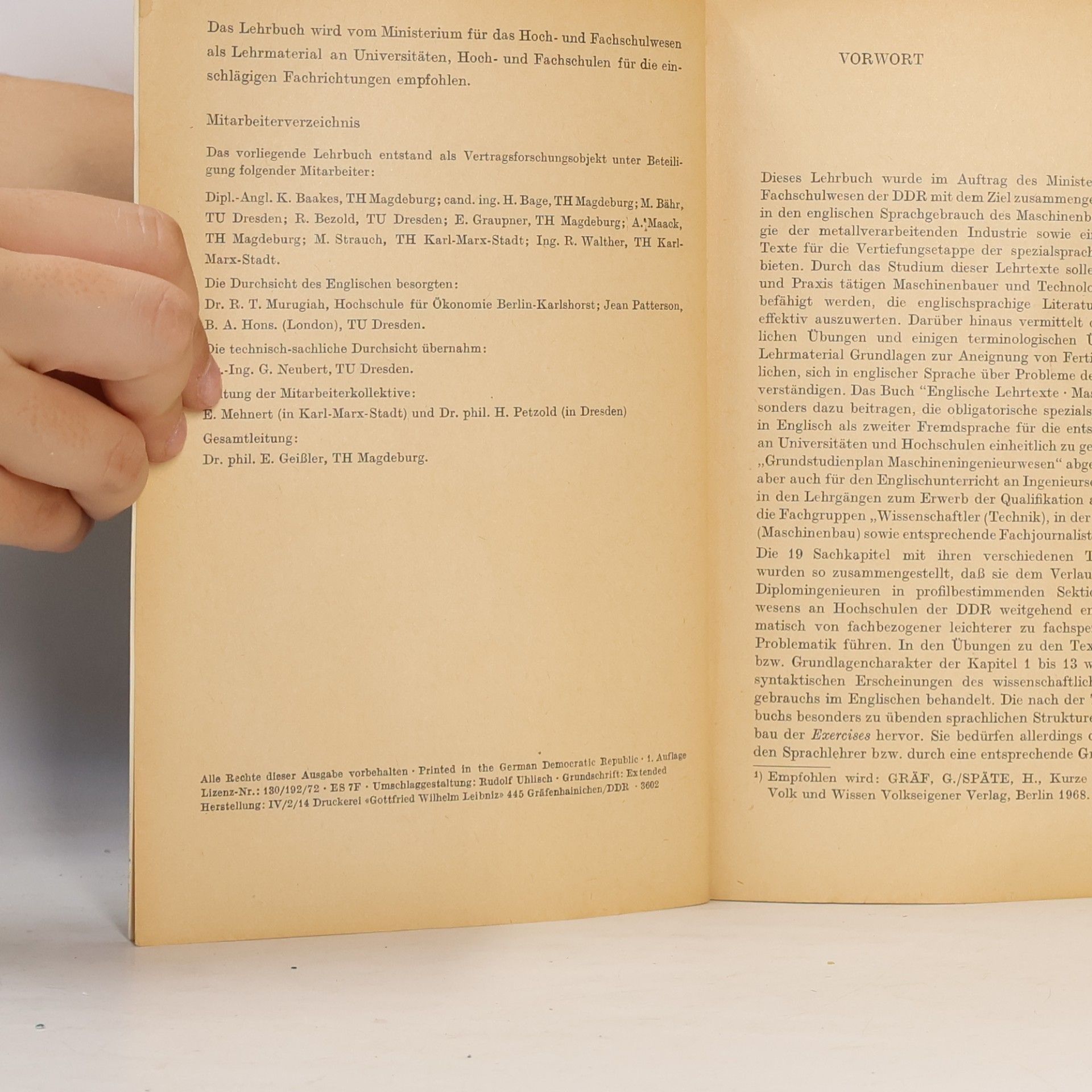 Various authors Maschinenwesen