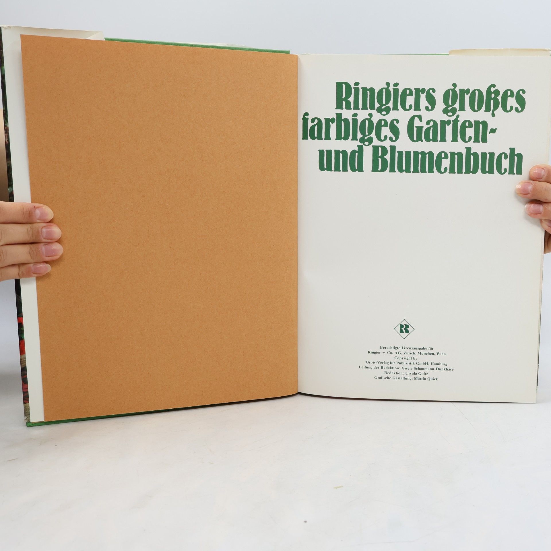 Autorenkollektiv Ringiers großes farbiges Garten- und Blumen Buch