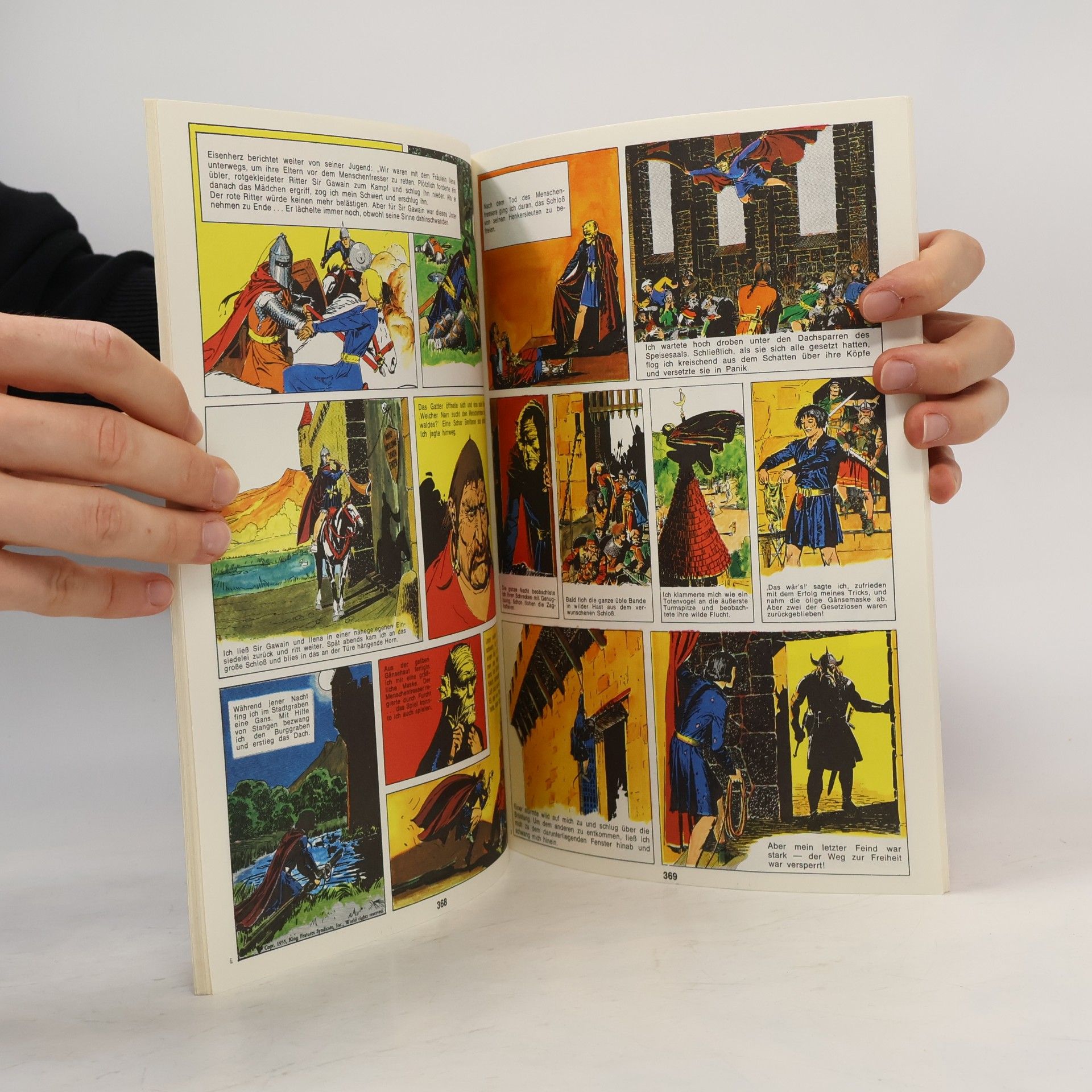 Hal Foster Prinz Eisenherz 9. Der Kampf mit dem Bullen