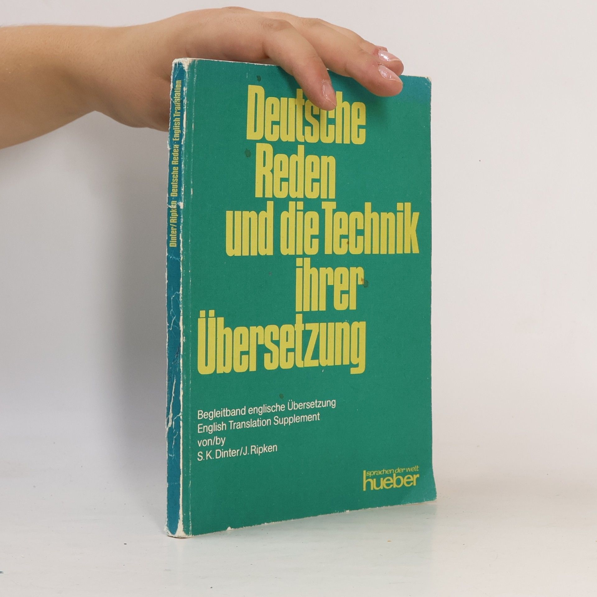 Jane Ripken Deutsche Reden und die Technik ihrer Übersetzung