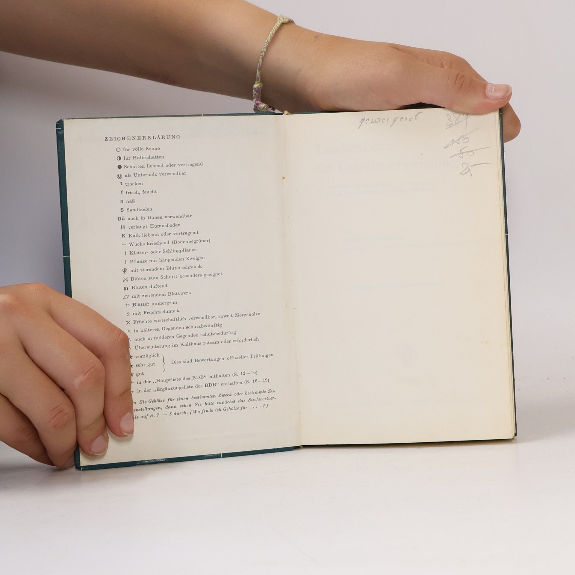 Gerd Krüssmann Taschenbuch der Gehölzverwendung