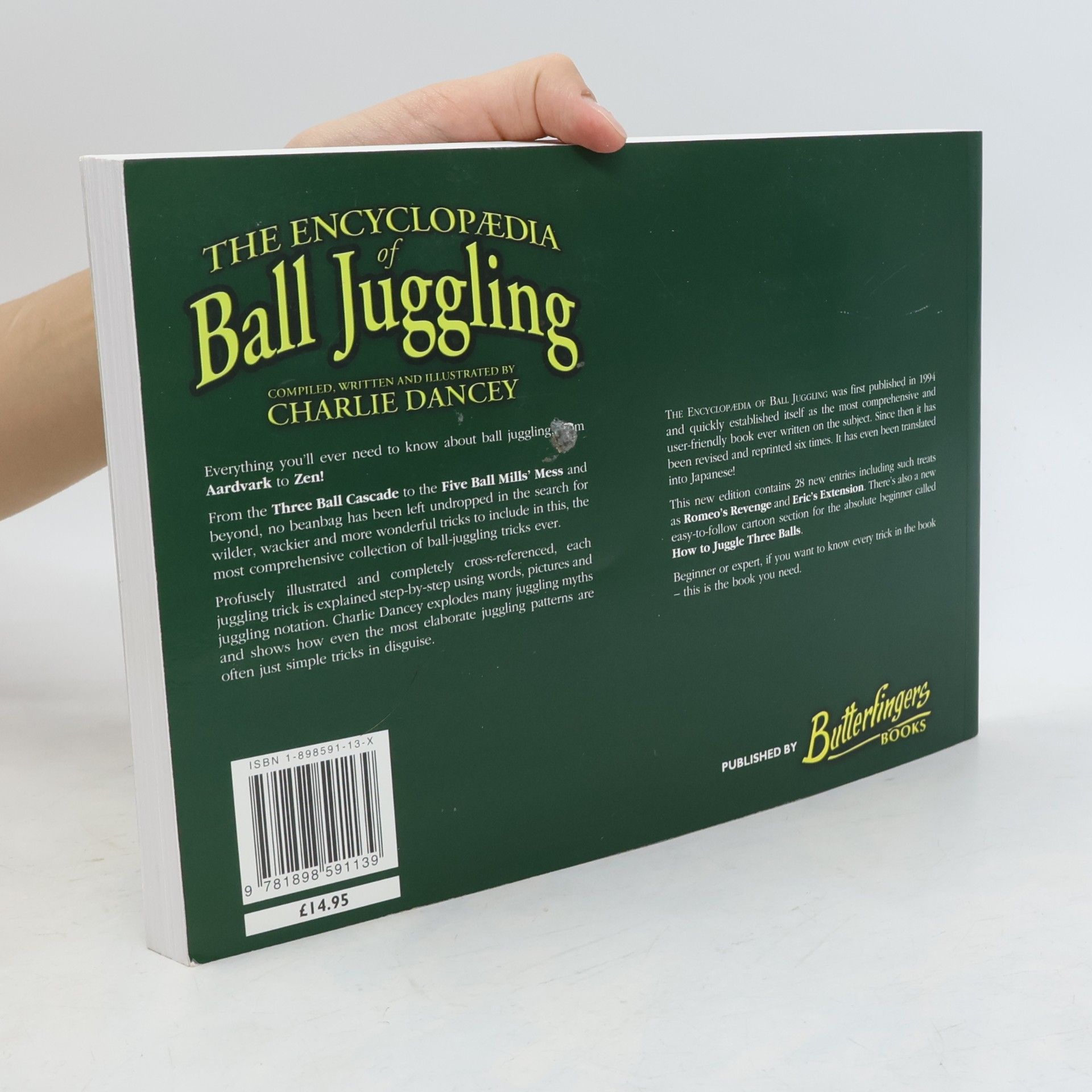 Charlie Dancey The Encyclopaedia of Ball Juggling