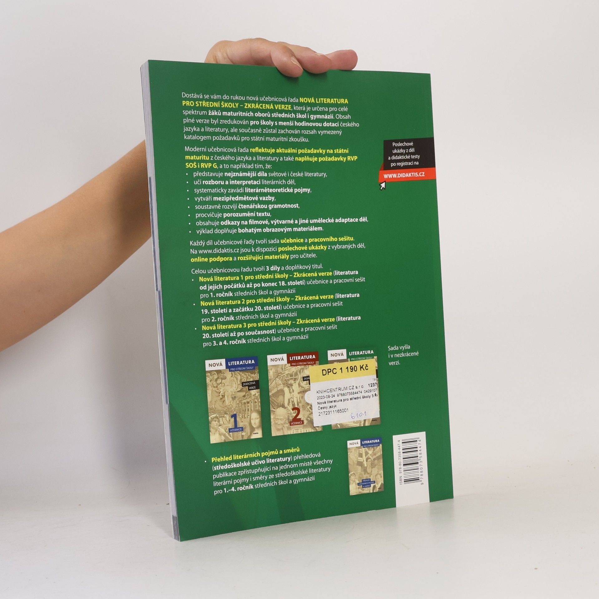 Jolana Fišarová Nová literatura 3 pro střední školy