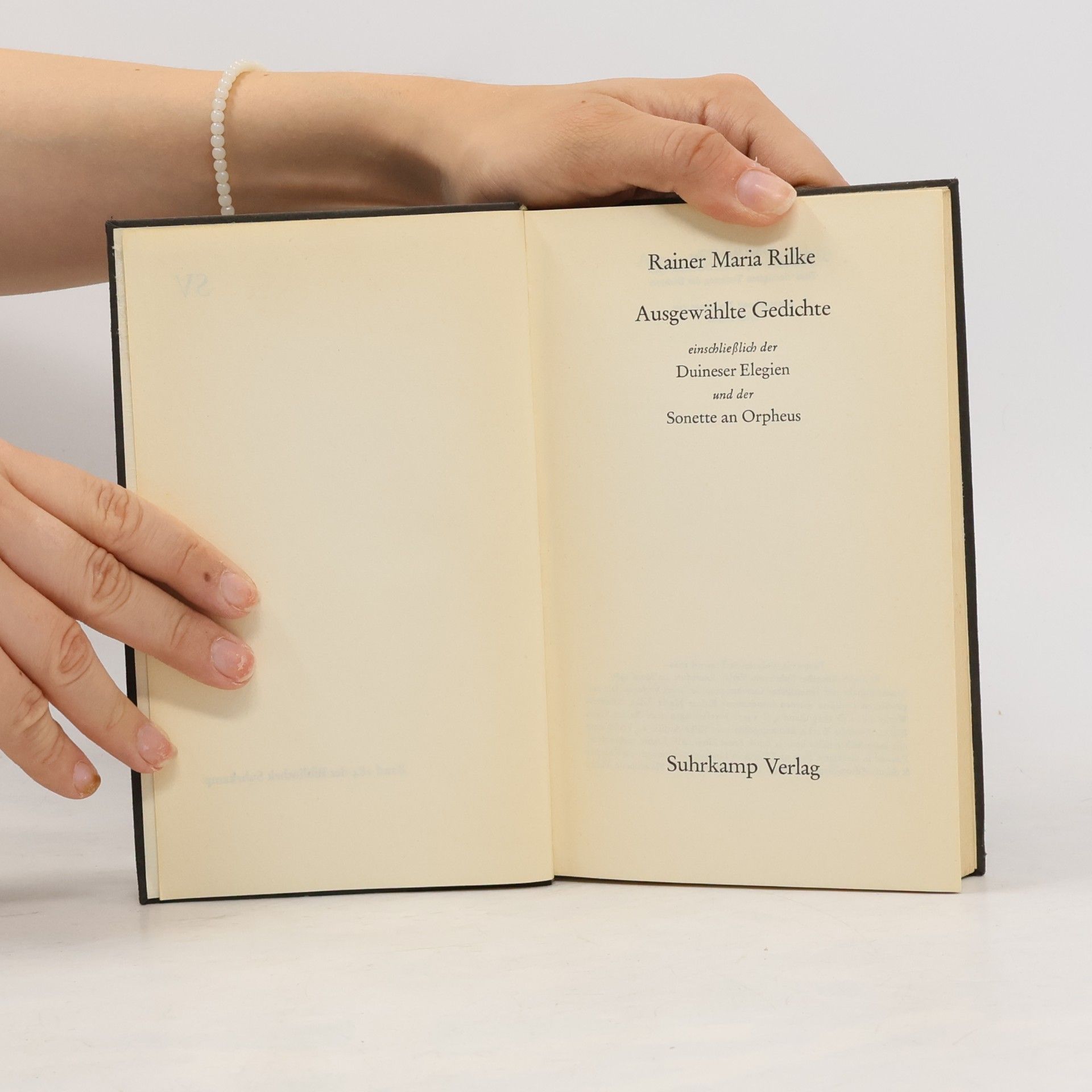 Rainer Maria Rilke Augewählte Gedichte