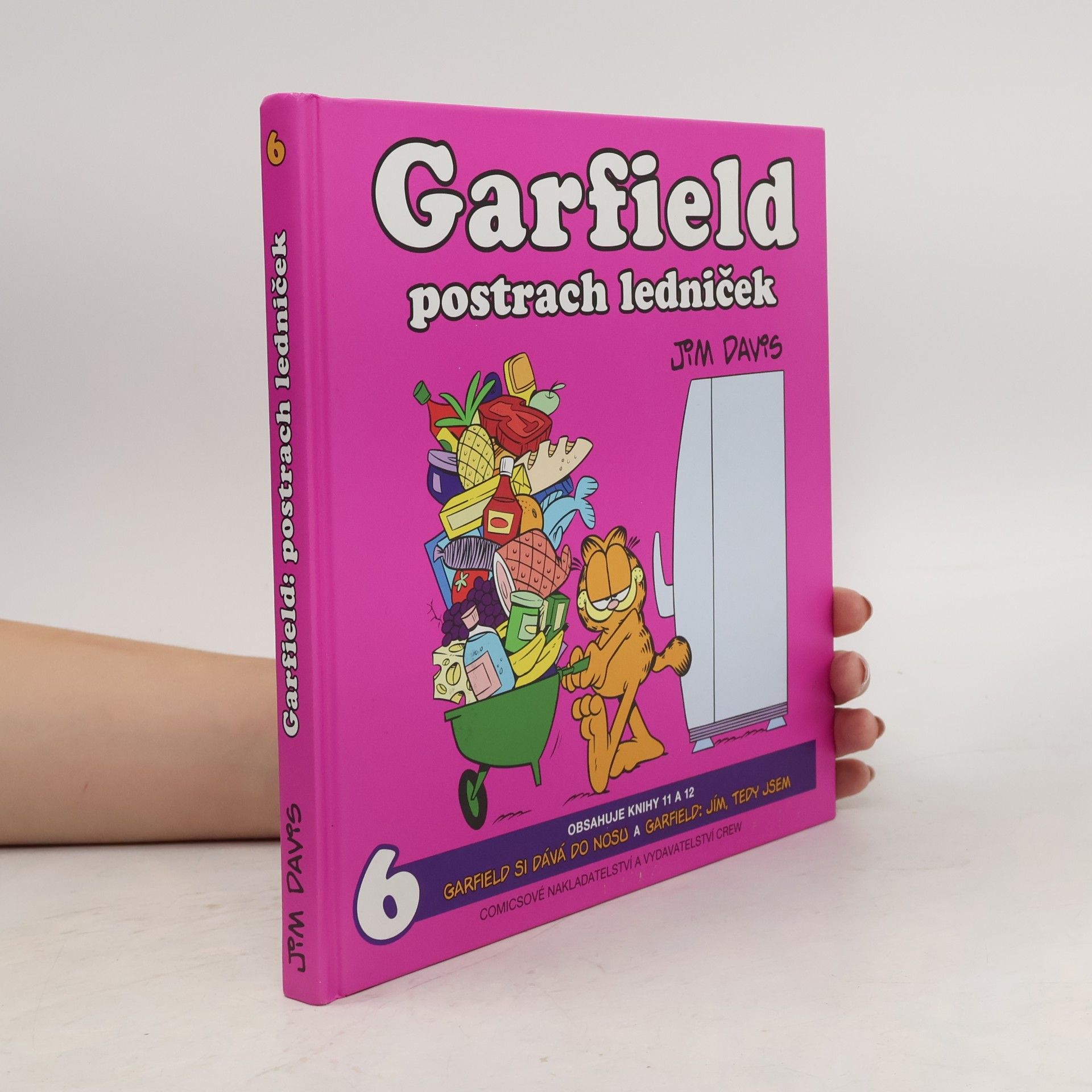 Jim Davis Garfield postrach ledniček