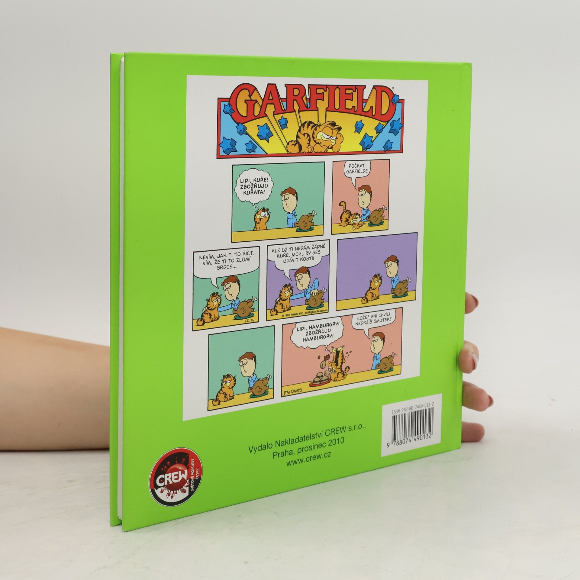 Jim Davis Garfield v plné parádě