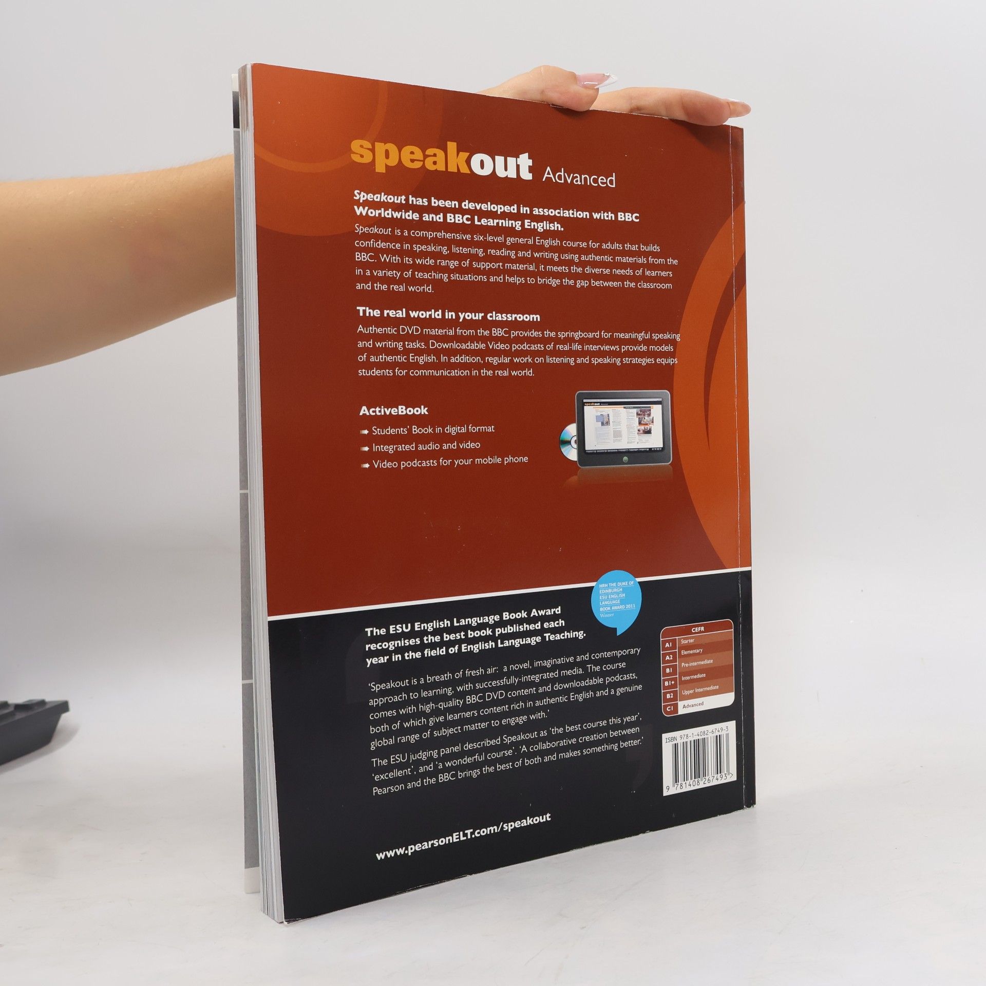 Antonia Clare Speakout. Advanced. Students' book with ActiveBook