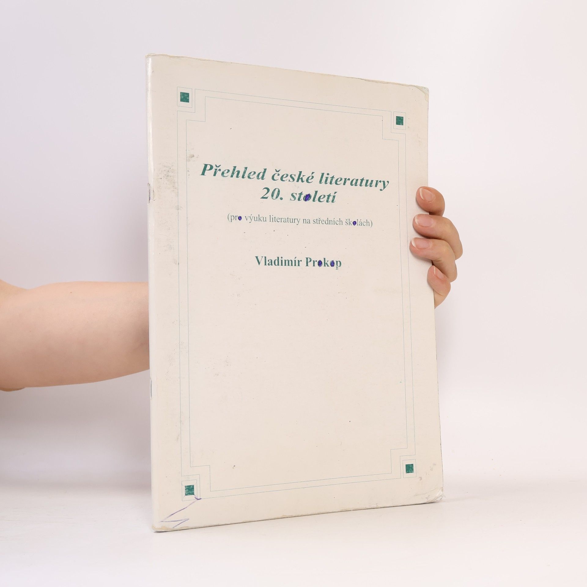 Vladimír Prokop Přehled české literatury 20. století