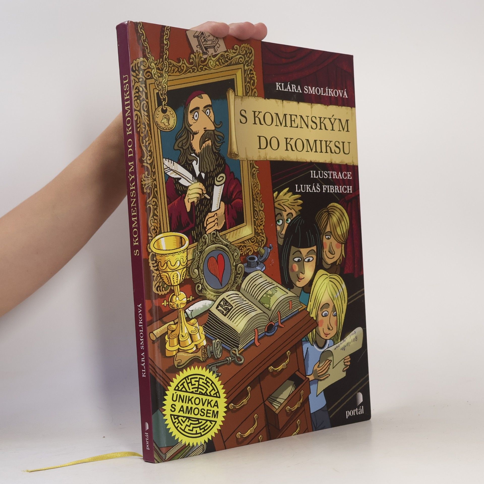 Klára Smolíková S Komenským do komiksu – Únikovka s Amosem