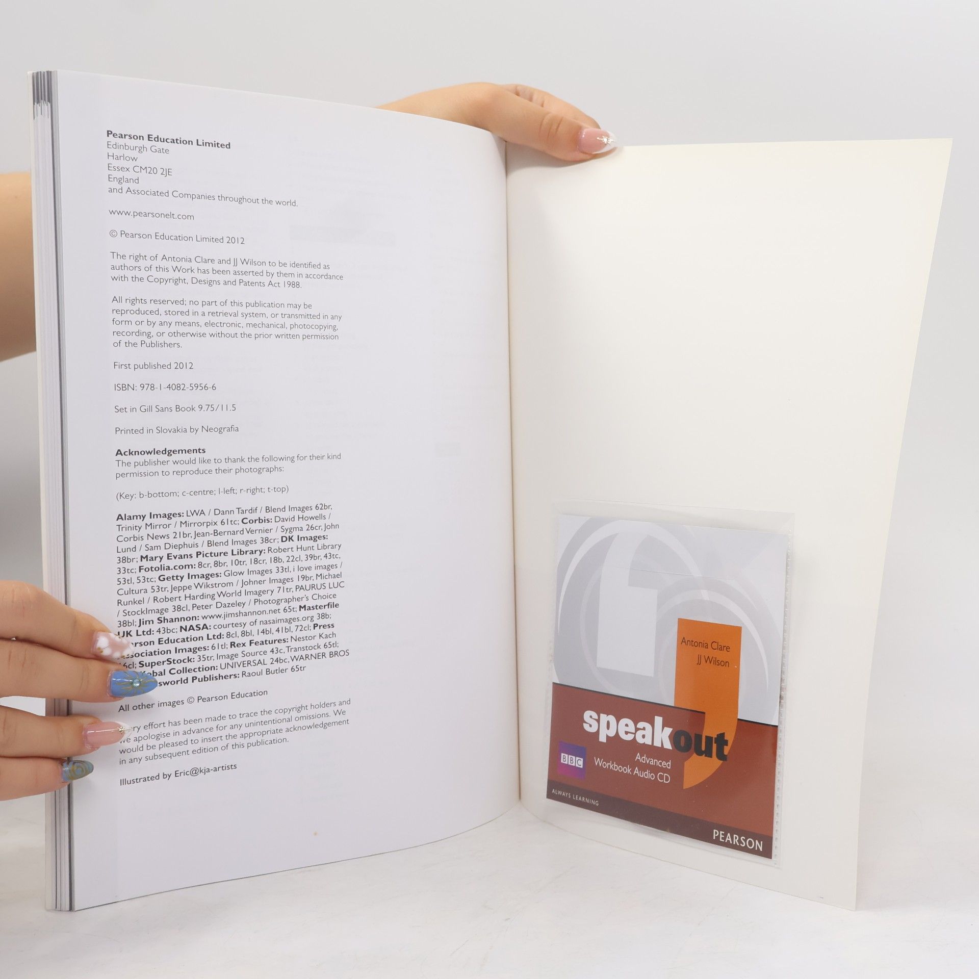 Antonia Clare Speakout. Advanced. Workbook with key