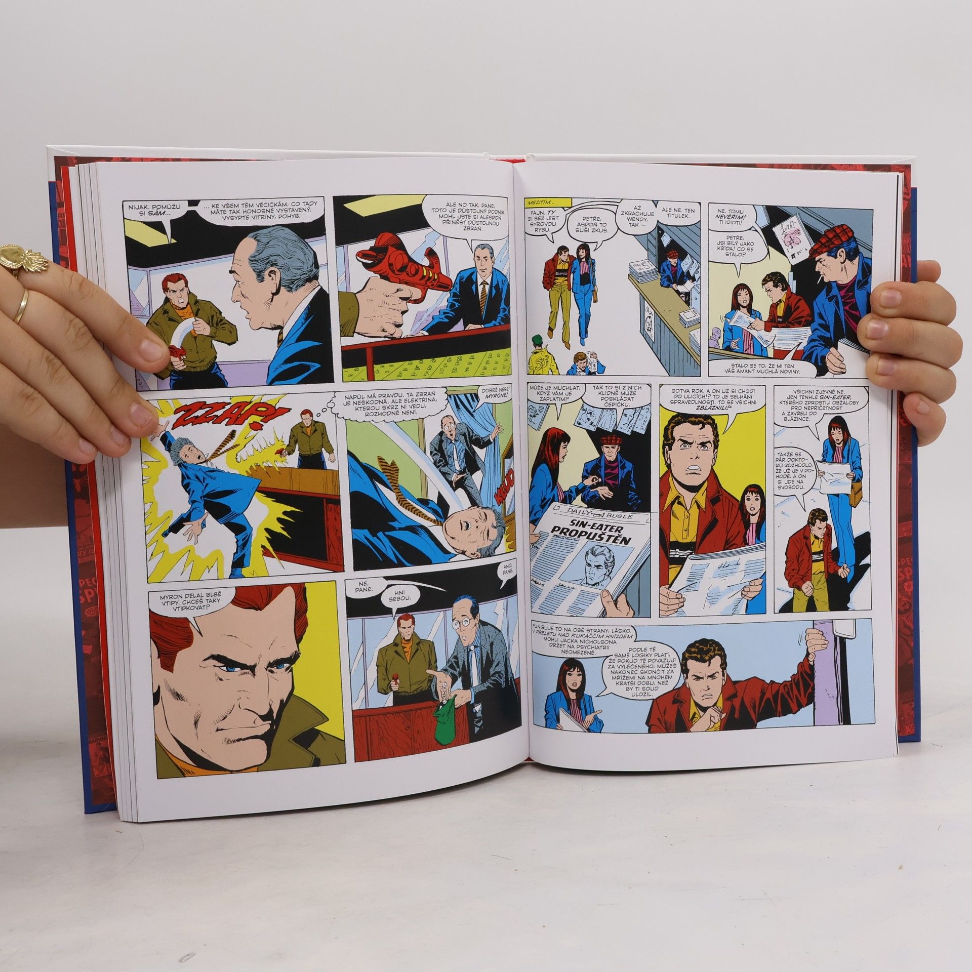 Petr David Spider-Man 6. Smrt Jean DeWolffové