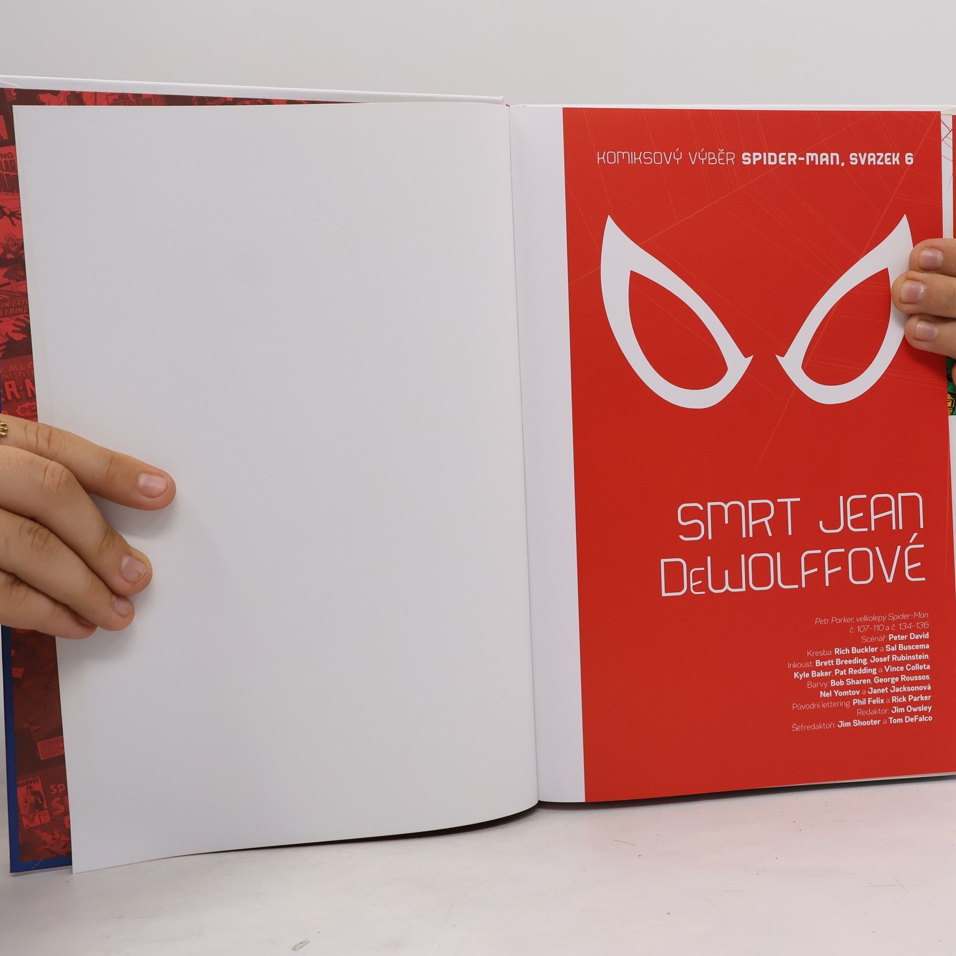 Petr David Spider-Man 6. Smrt Jean DeWolffové