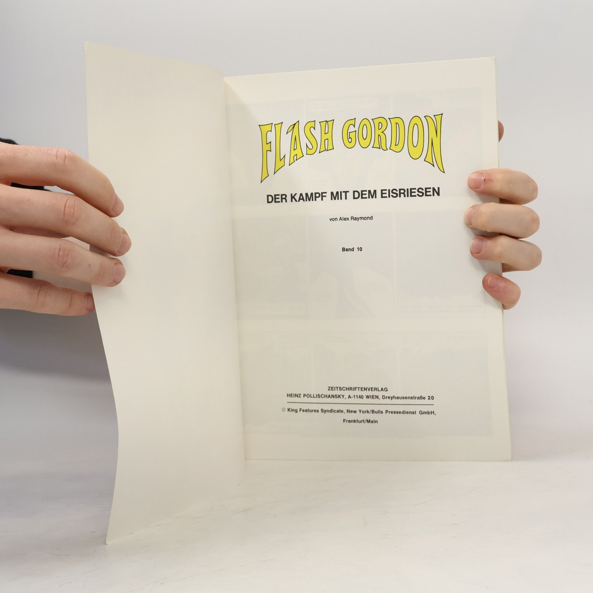 Alex Raymond Flash Gordon 10. Der Kampf mit dem Eisriesen