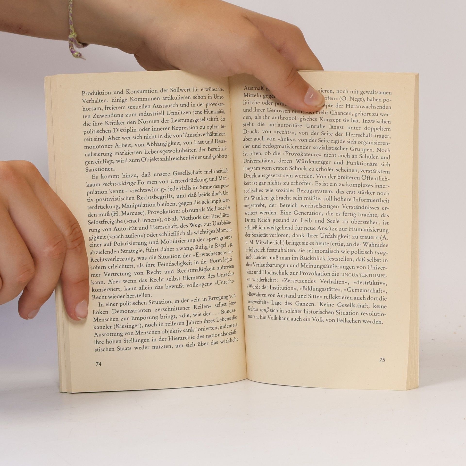 Peter Brückner Wagenbachs Taschenbücherei - 104: Selbstbefreiung