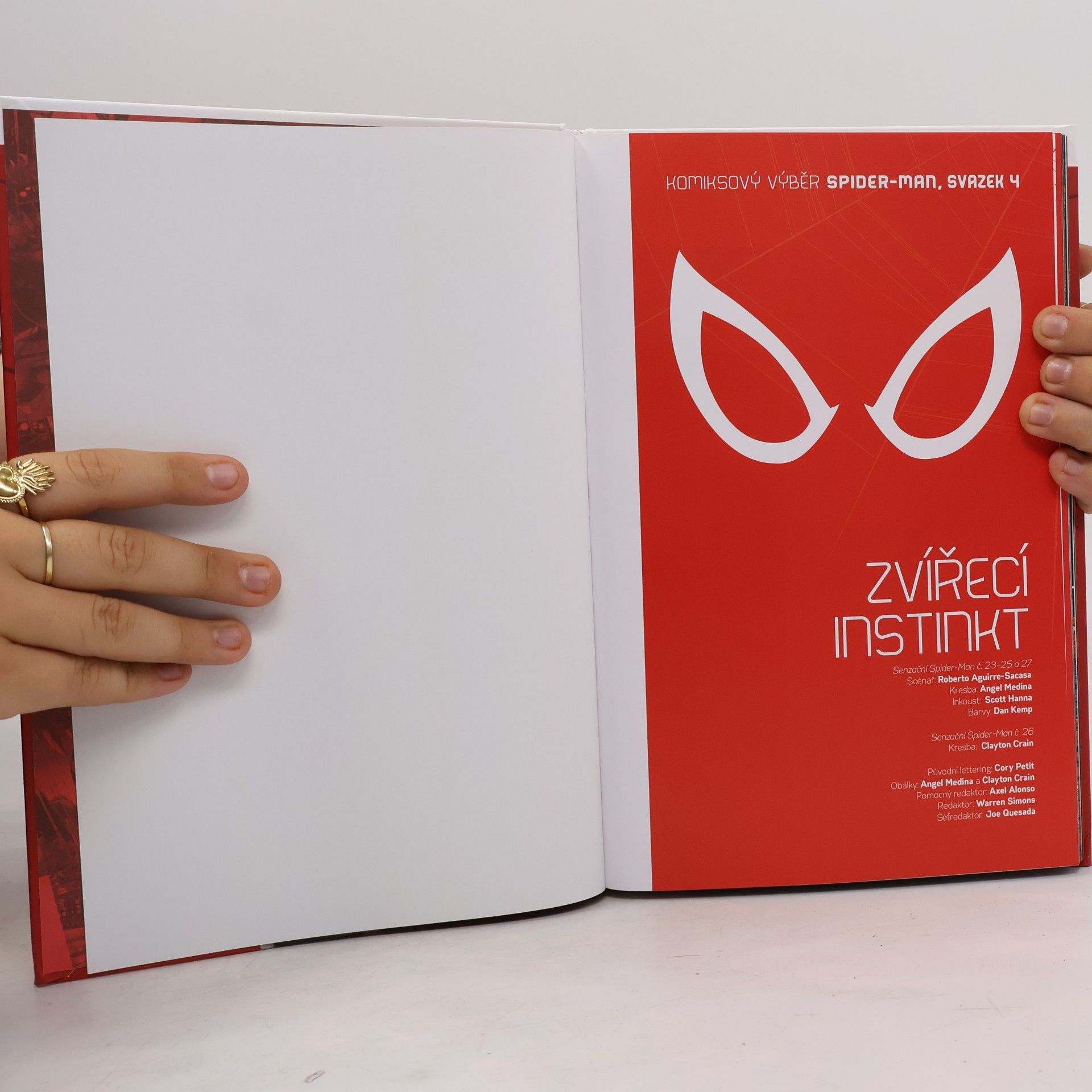 Roberto Aguirre-Sacasa Komiksový výběr Spider-Man 4. Zvířecí instinkt