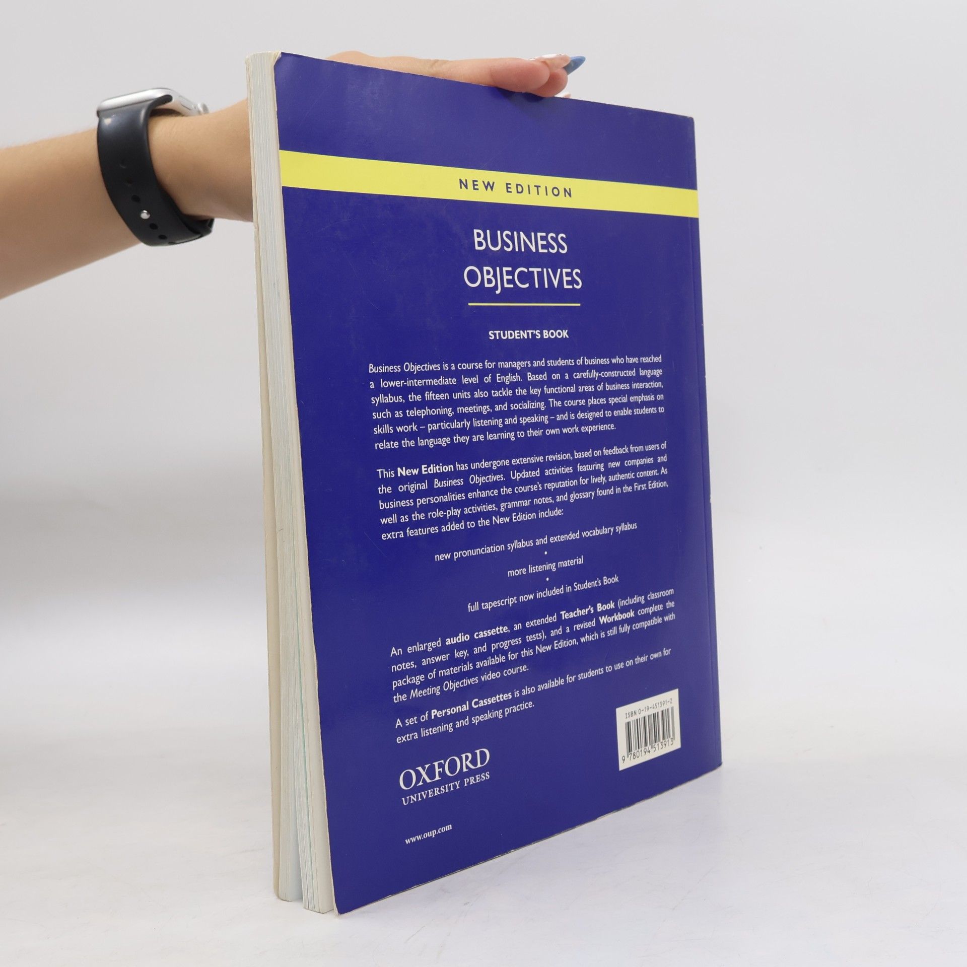 Vicki Hollett Business objectives: New edition