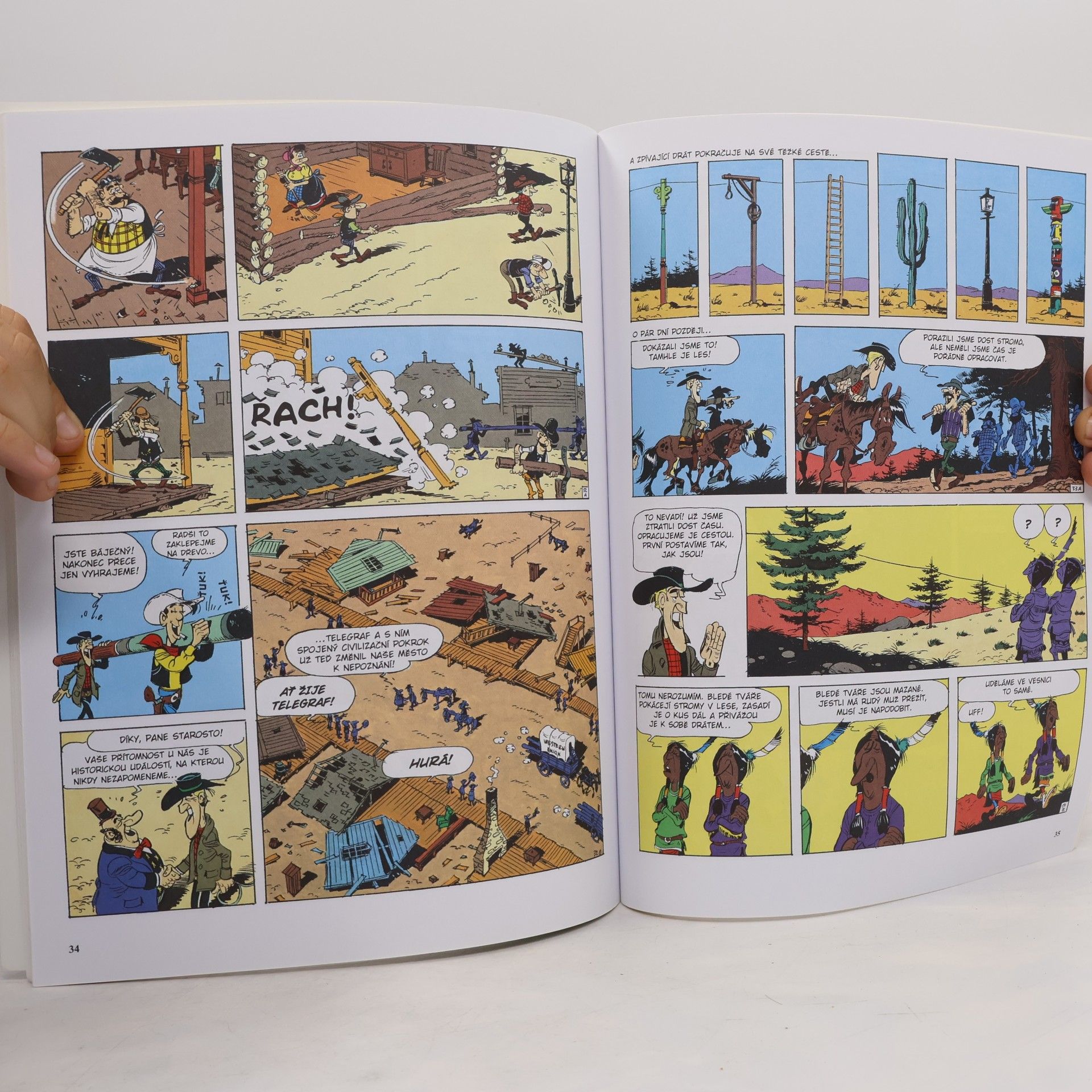 René Goscinny Lucky Luke: Zpívající drát