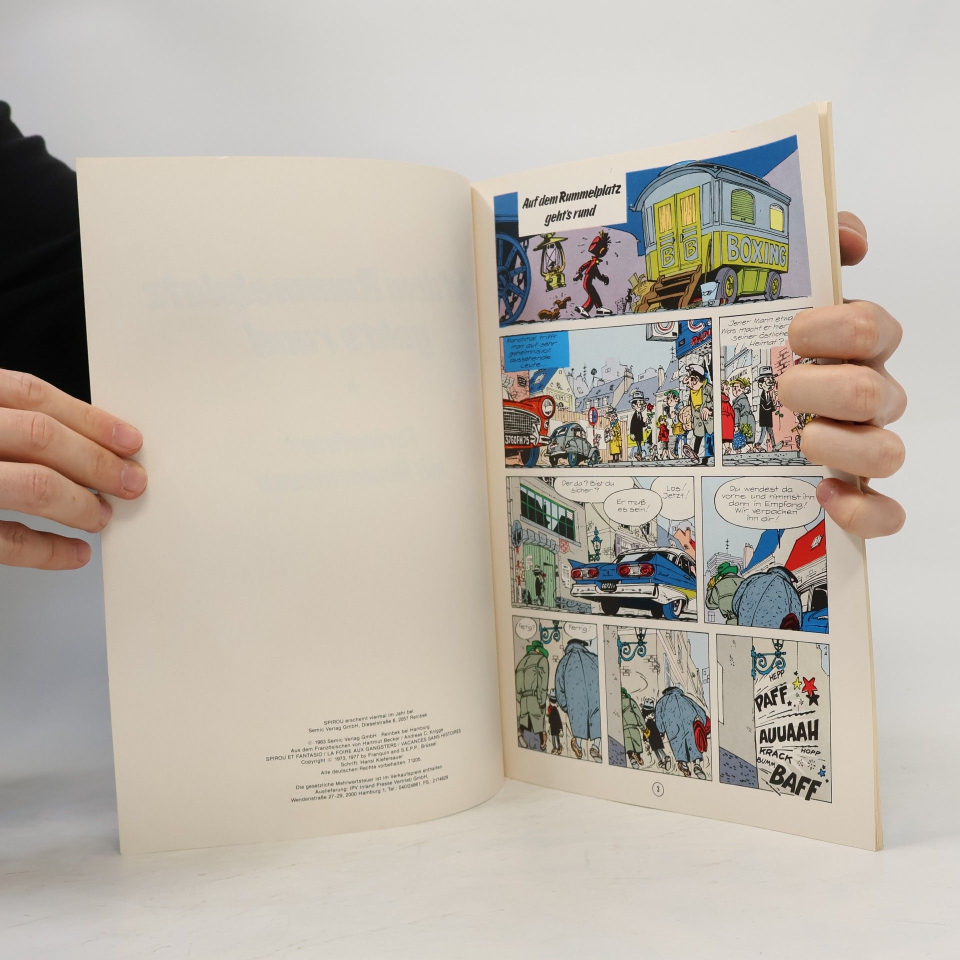 Various authors Spirou 5. Auf dem Rummelplatz geht's rund