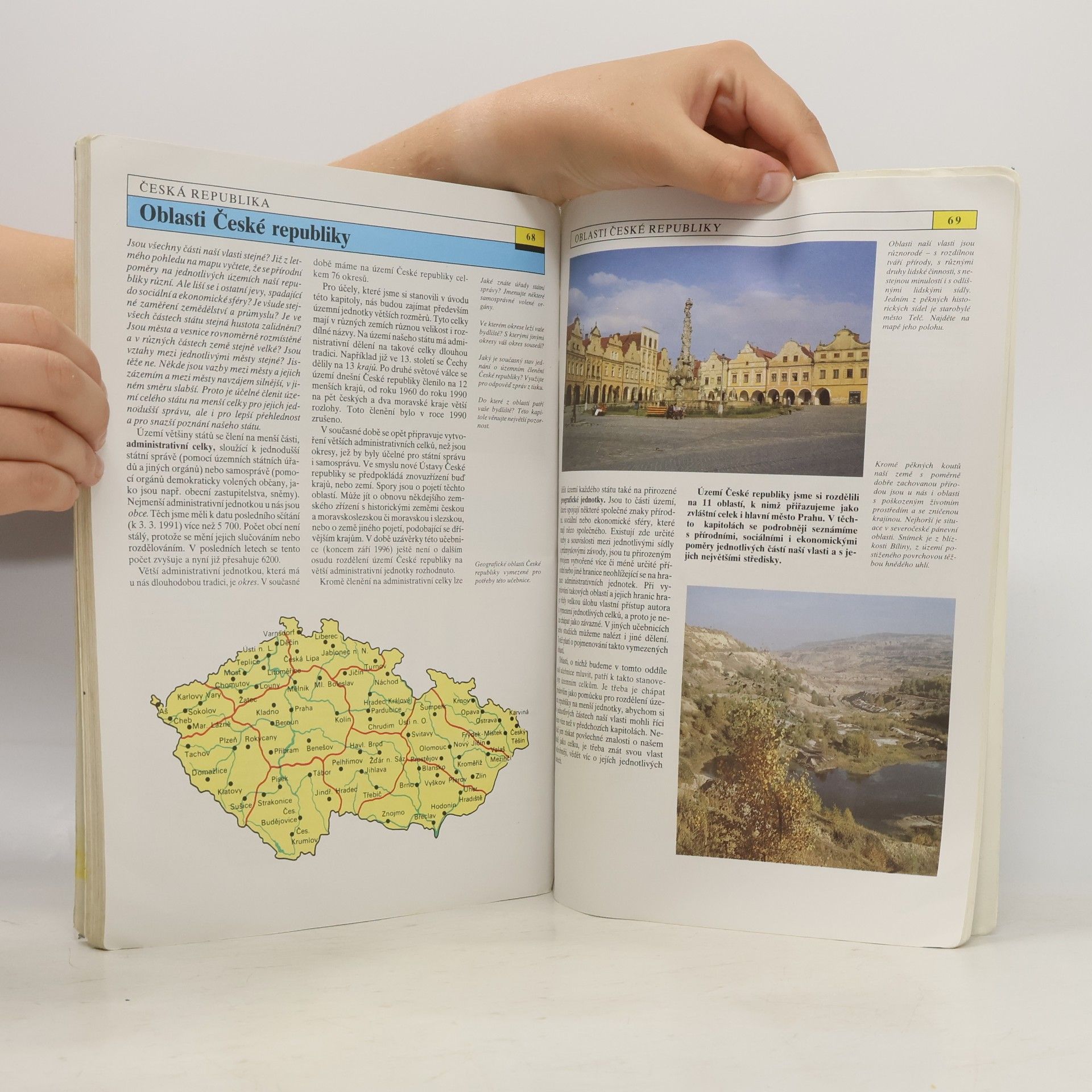 Milan Holeček Zeměpis pro 8. a 9. ročník základní školy a nižší ročníky víceletých gymnázií. Česká republika