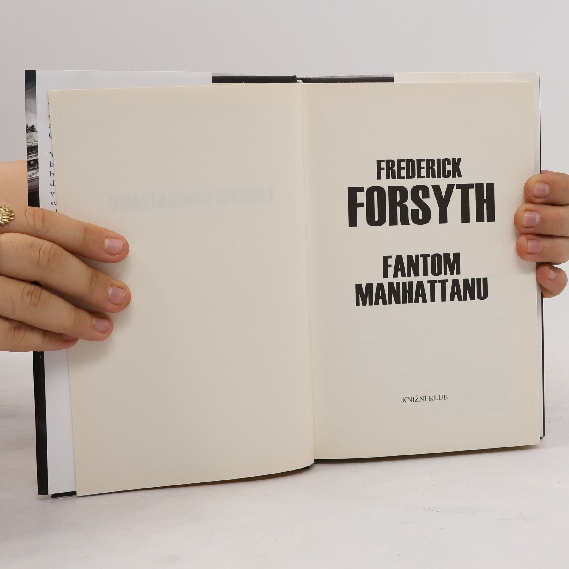 Frederick Forsyth Fantom Manhattanu