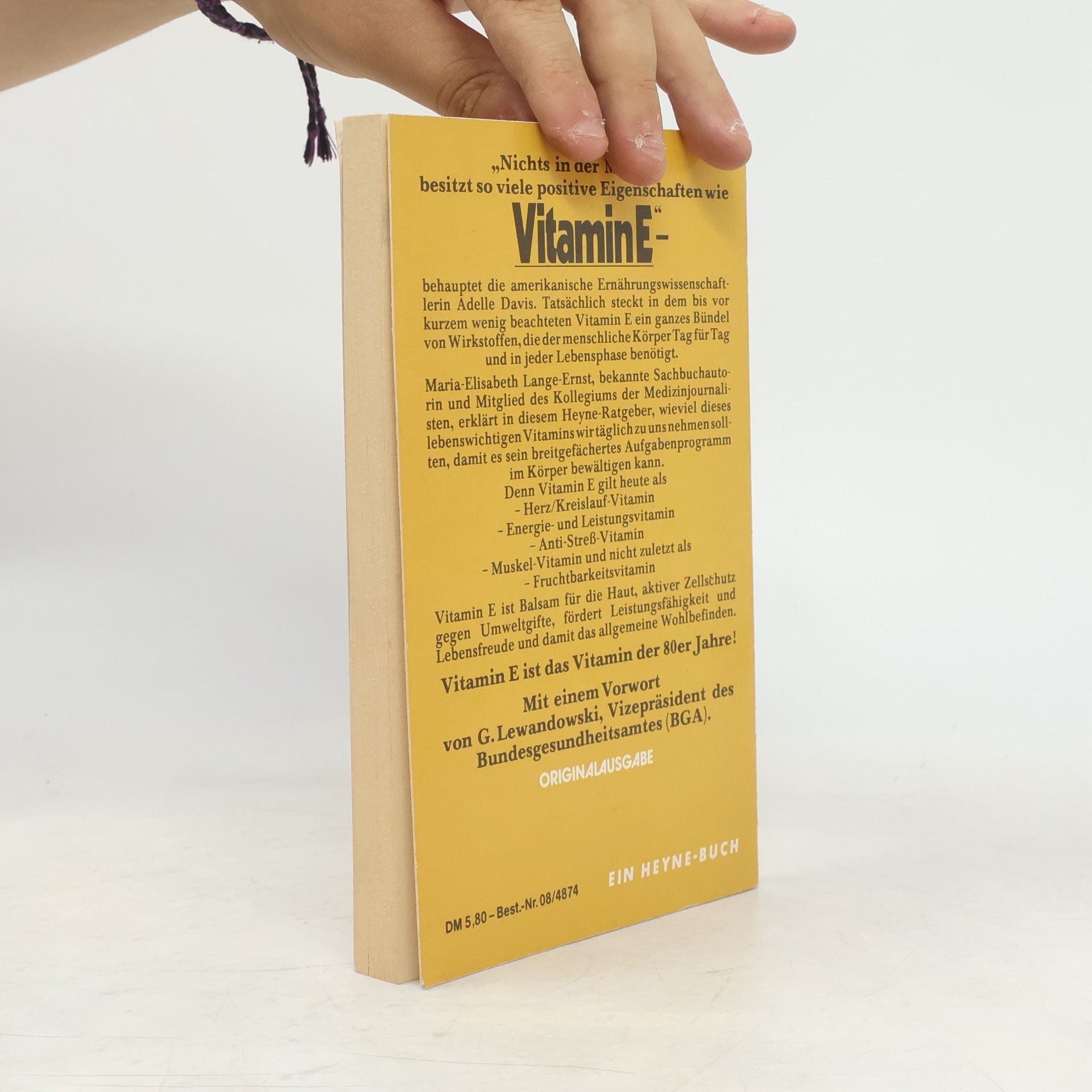 Maria-Elisabeth Lange Vitamin E