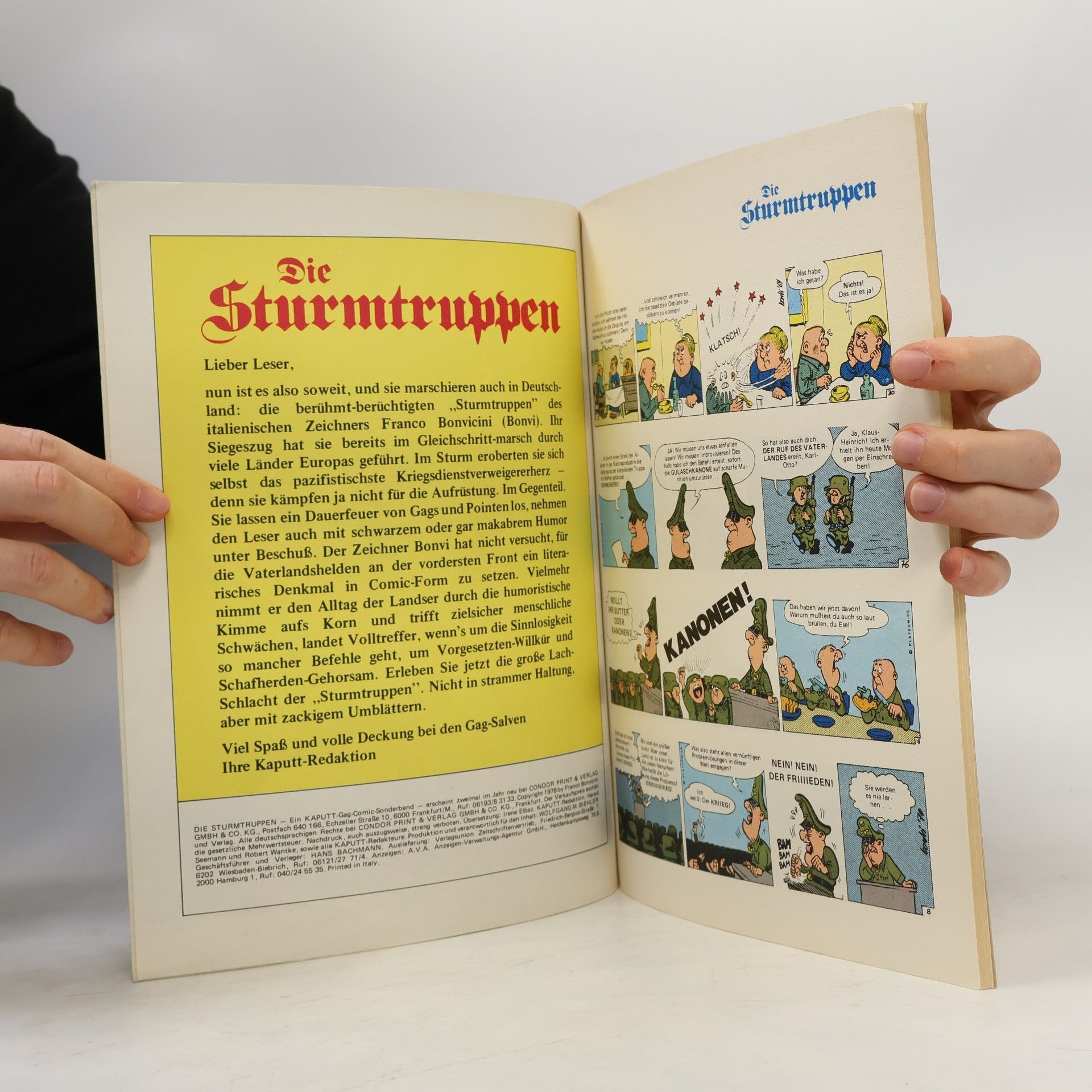 Autorenkollektiv Die Sturmtruppen Nr. 1