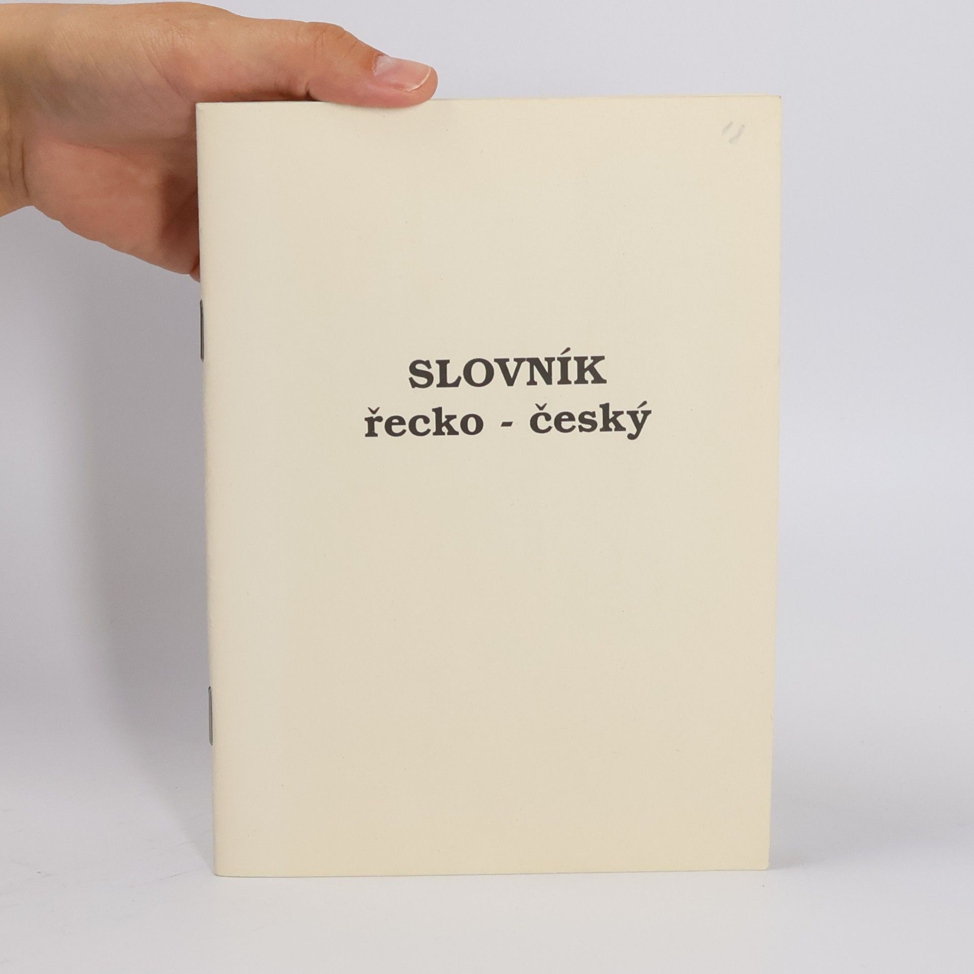 Kolektiv autorů Slovník řecko-český