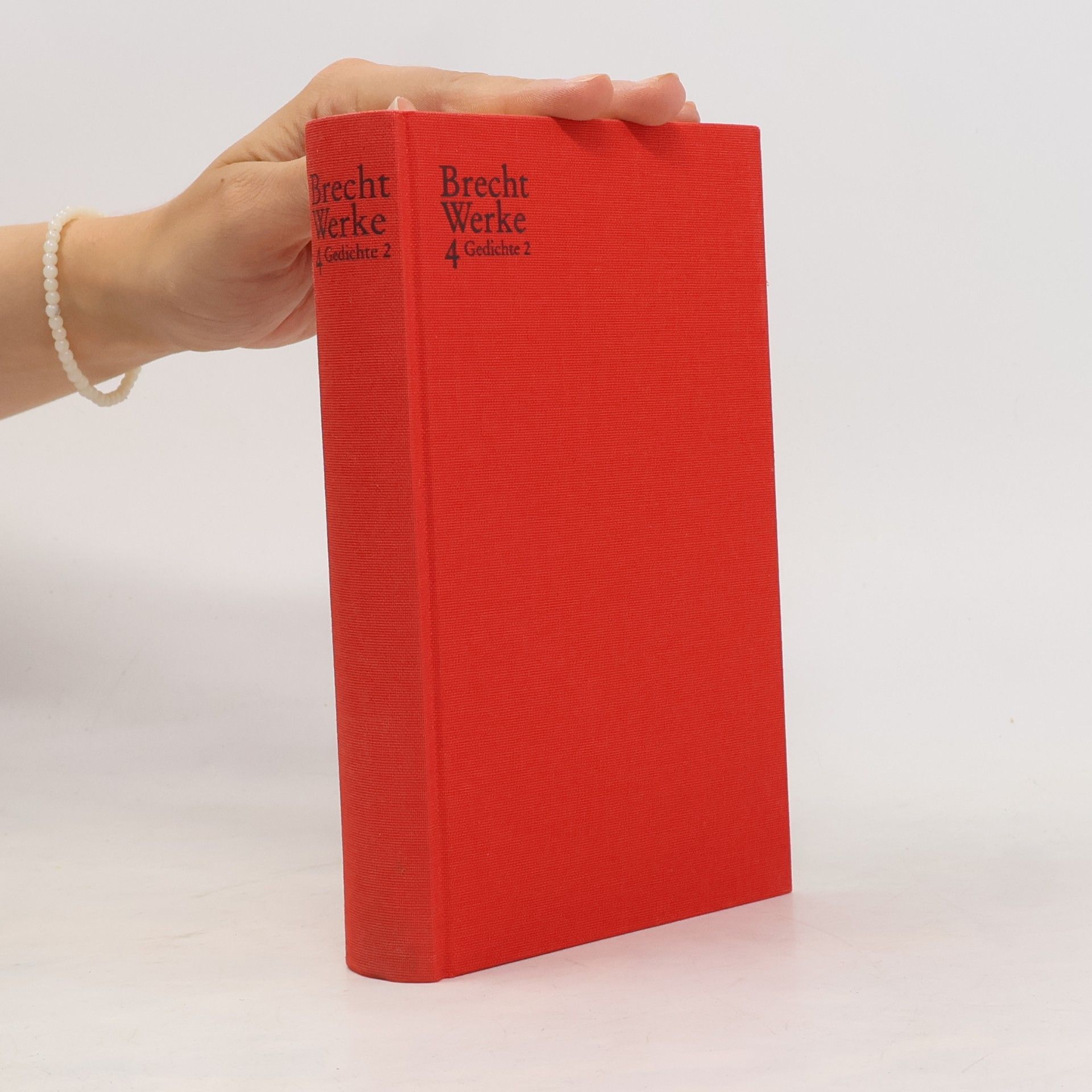 Bertolt Brecht Brecht Werke 4 Gedichte 2