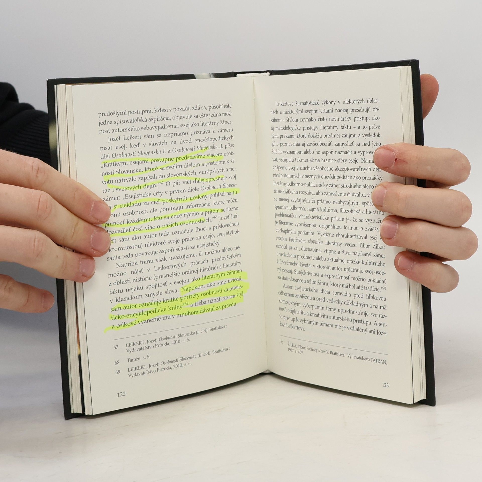 Hajko Dalimír Literatúra faktu Jozefa Leikerta