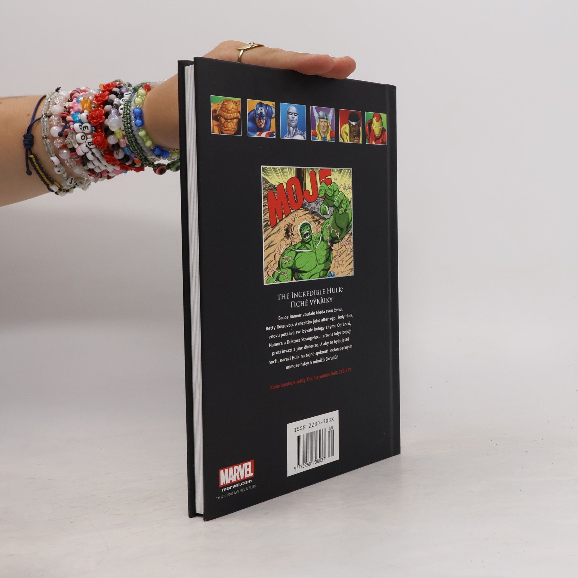 Jiří Pavlovský Ultimátní komiksový komplet Marvel 11. The Incredible Hulk. Tiché výkřiky