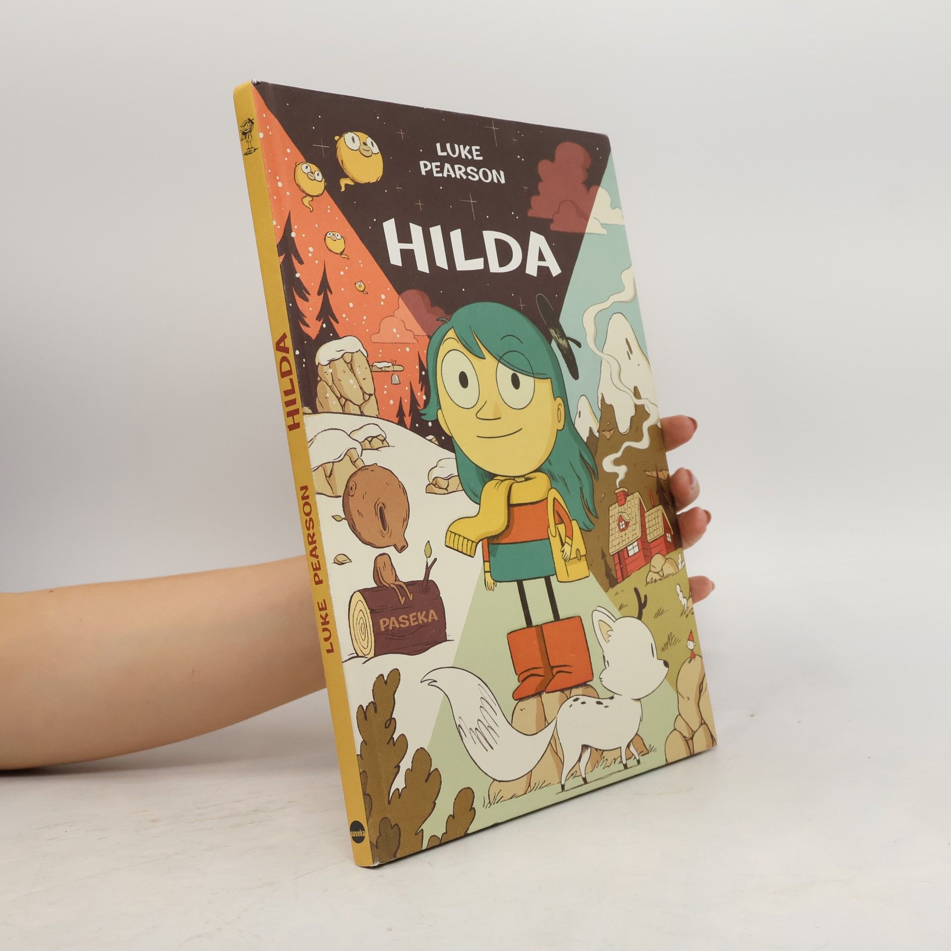 Luke Pearson Hilda a troll ; Hilda a půlnoční obr