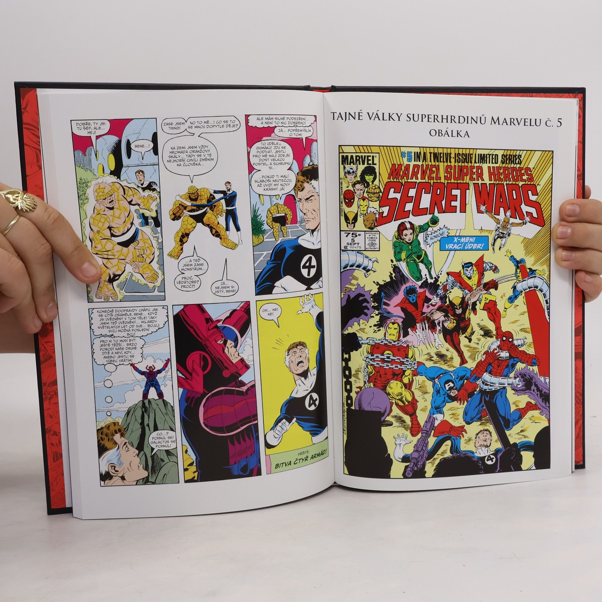 Mike Zeck Ultimátní komiksový komplet 5. Tajné války superhrdinů marvelu část 1.
