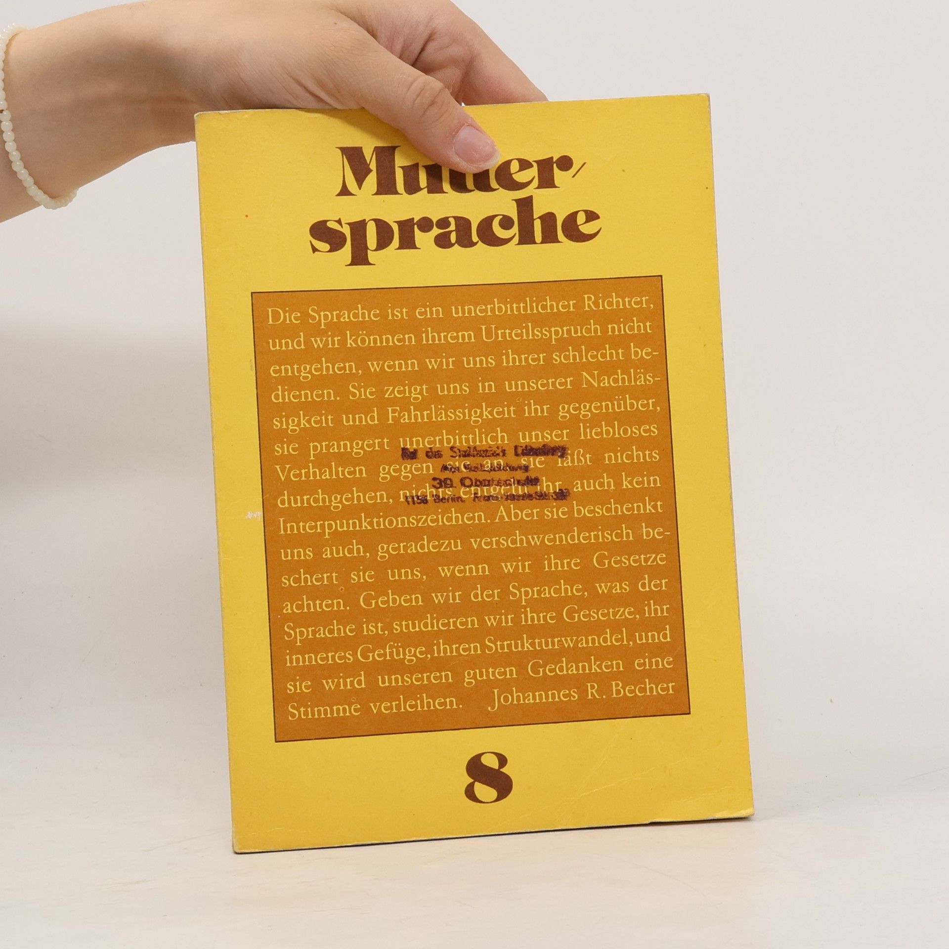 kolektiv Muttersprache 8