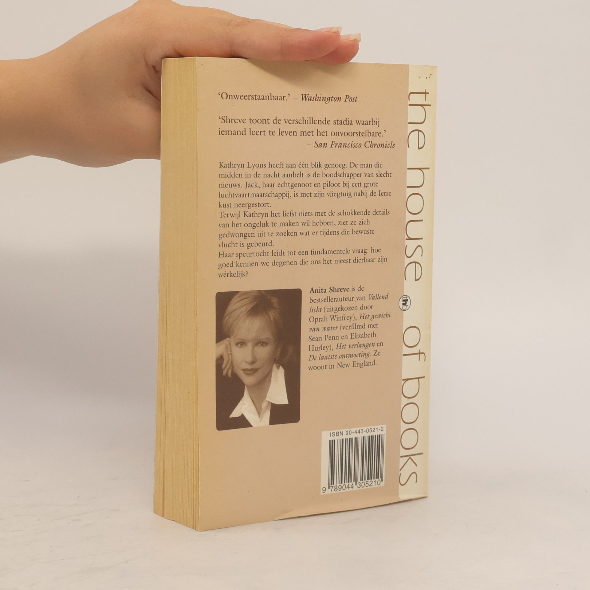 Anita Shreve Vallend licht