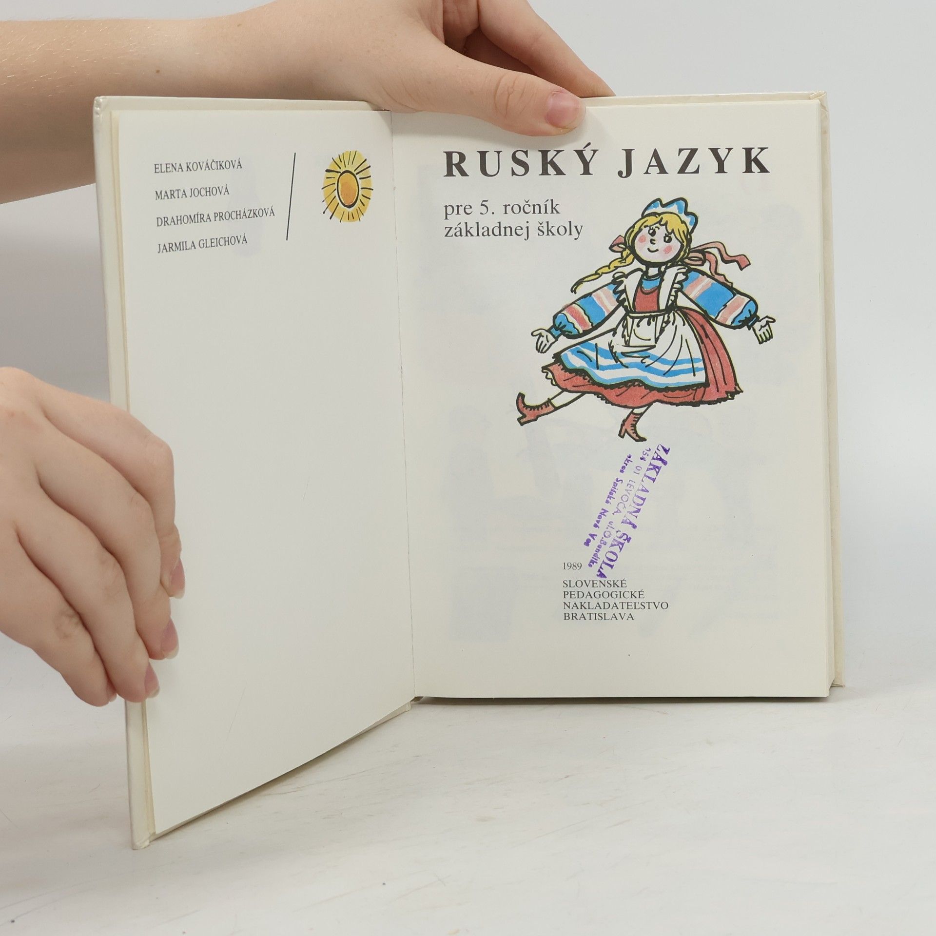 Kolektiv autorů Ruský jazyk pre 5.ročník základnej školy