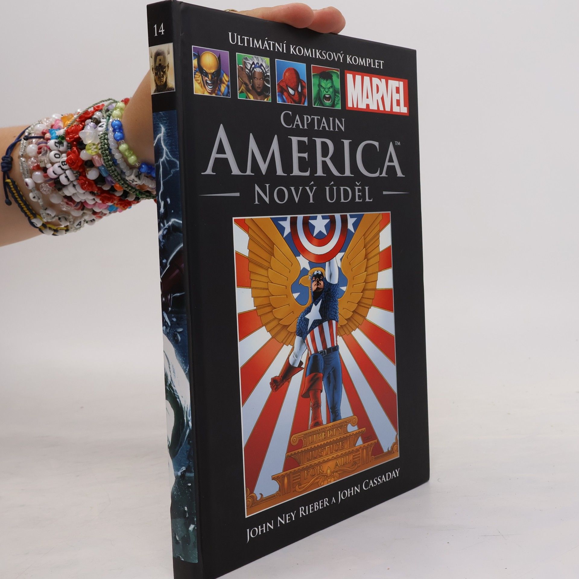 John Ney Rieber Ultimátní komixový komplet 14. Captain America. Nový úděl