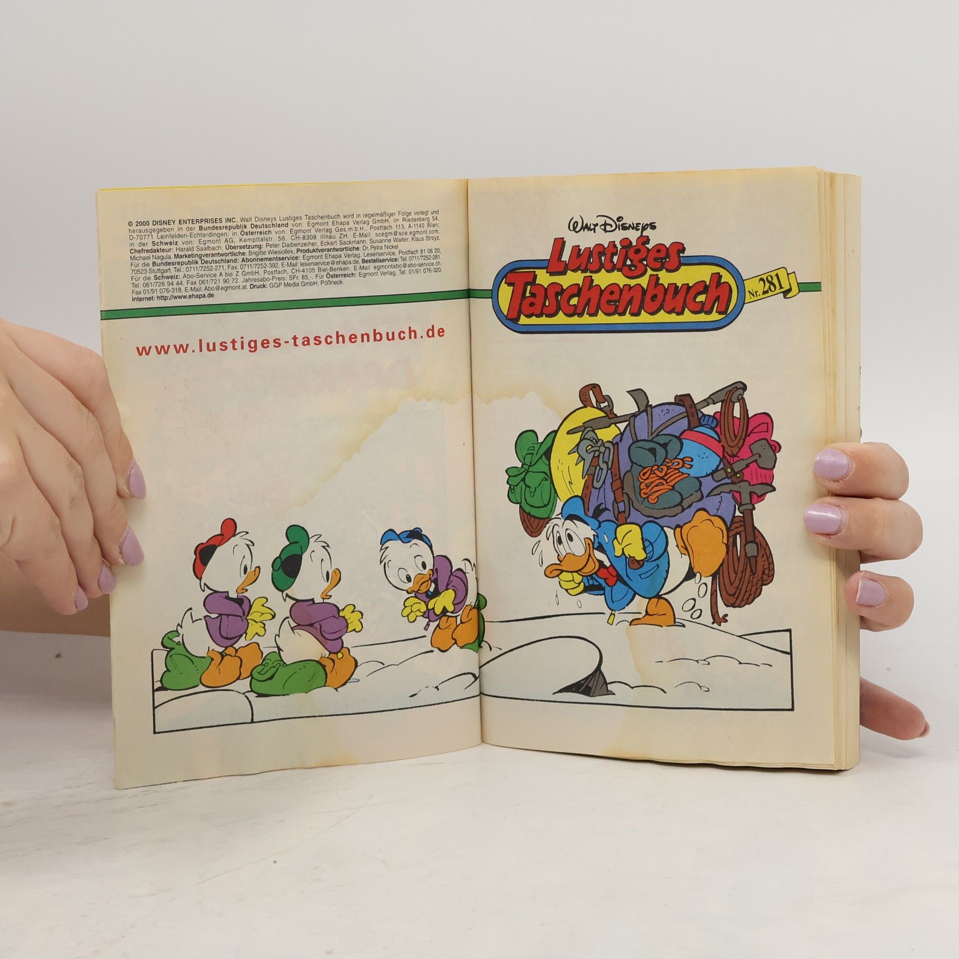 Walt Disney Lustiges Taschenbuch Nr. 281. Gefangen in Darkmoor