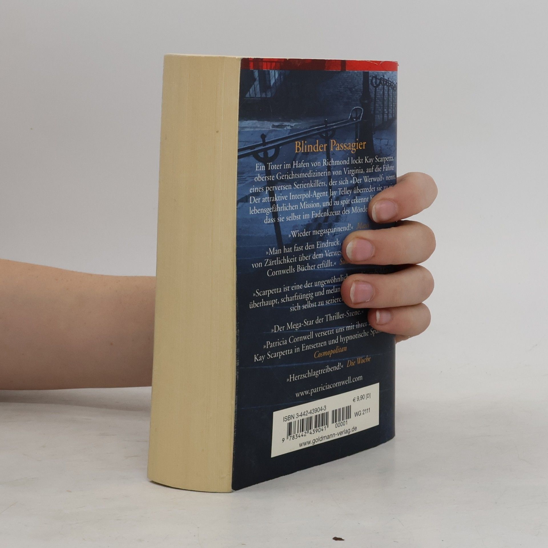 Patricia Cornwell Blinder Passagier. Ein Kay-Scarpetta-Roman