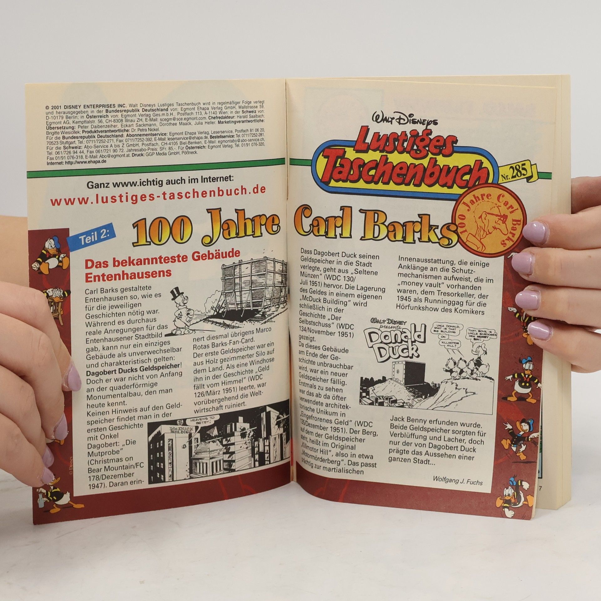 Walt Disney Lustiges Taschenbuch 285