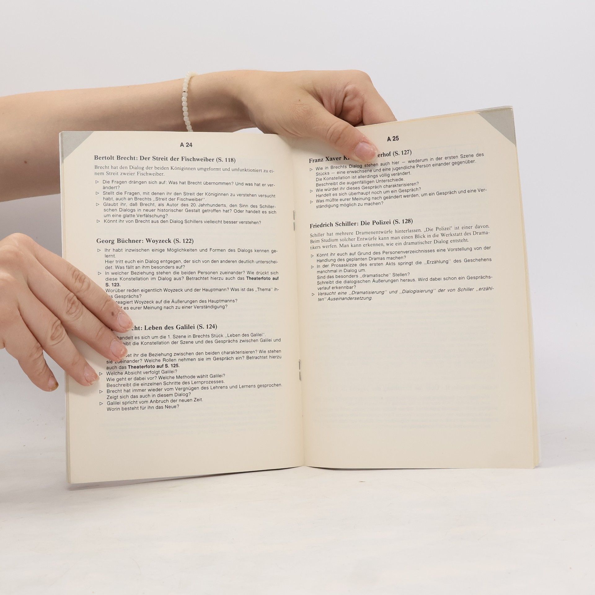 Günter Lange Lesezeichen. Ausgabe A/B für Gymnasien und Realschulen. 10. Schuljahr. Arbeitsvorschläge