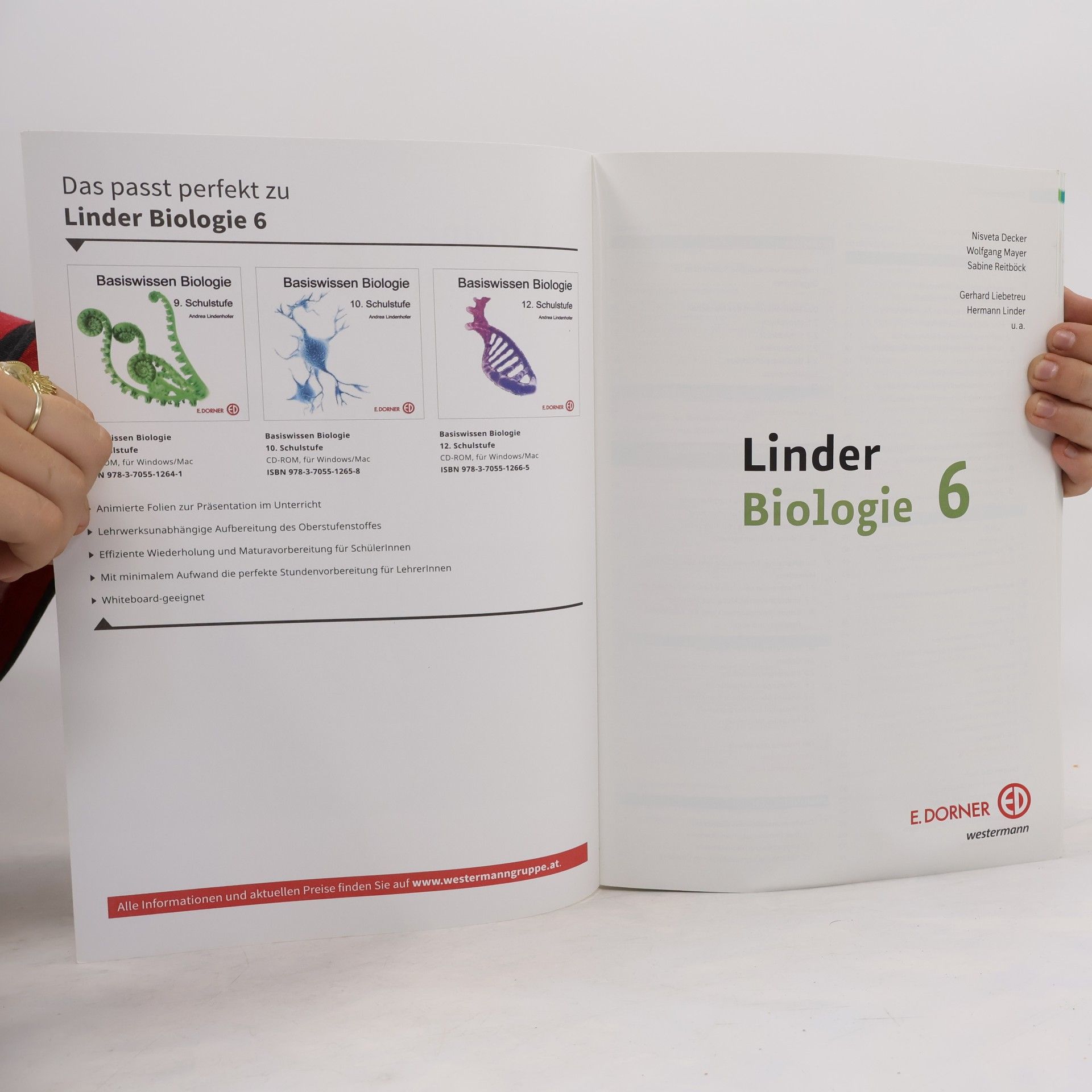 Autorenkollektiv Linder Biologie 6