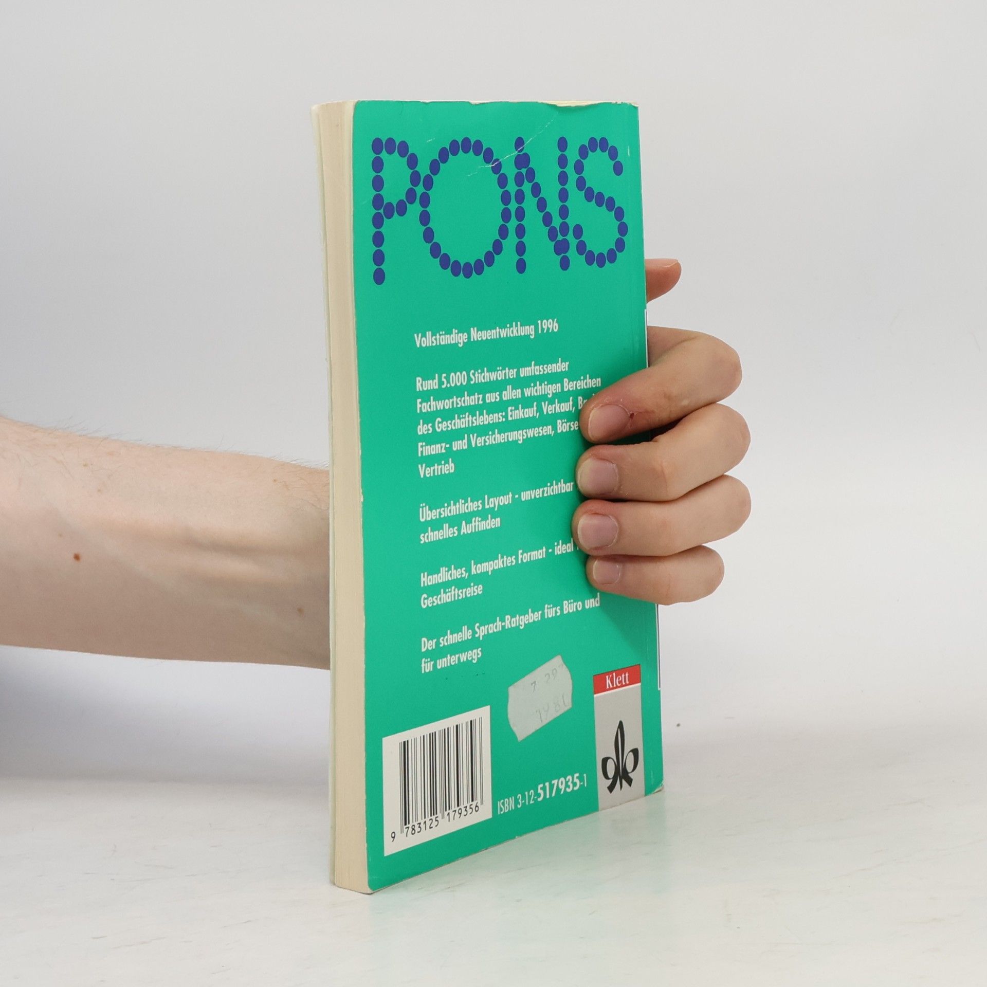 Anke Kornmüller PONS Kleines Fachwörterbuch Wirtschaft, Englisch-Deutsch, Deutsch-Englisch