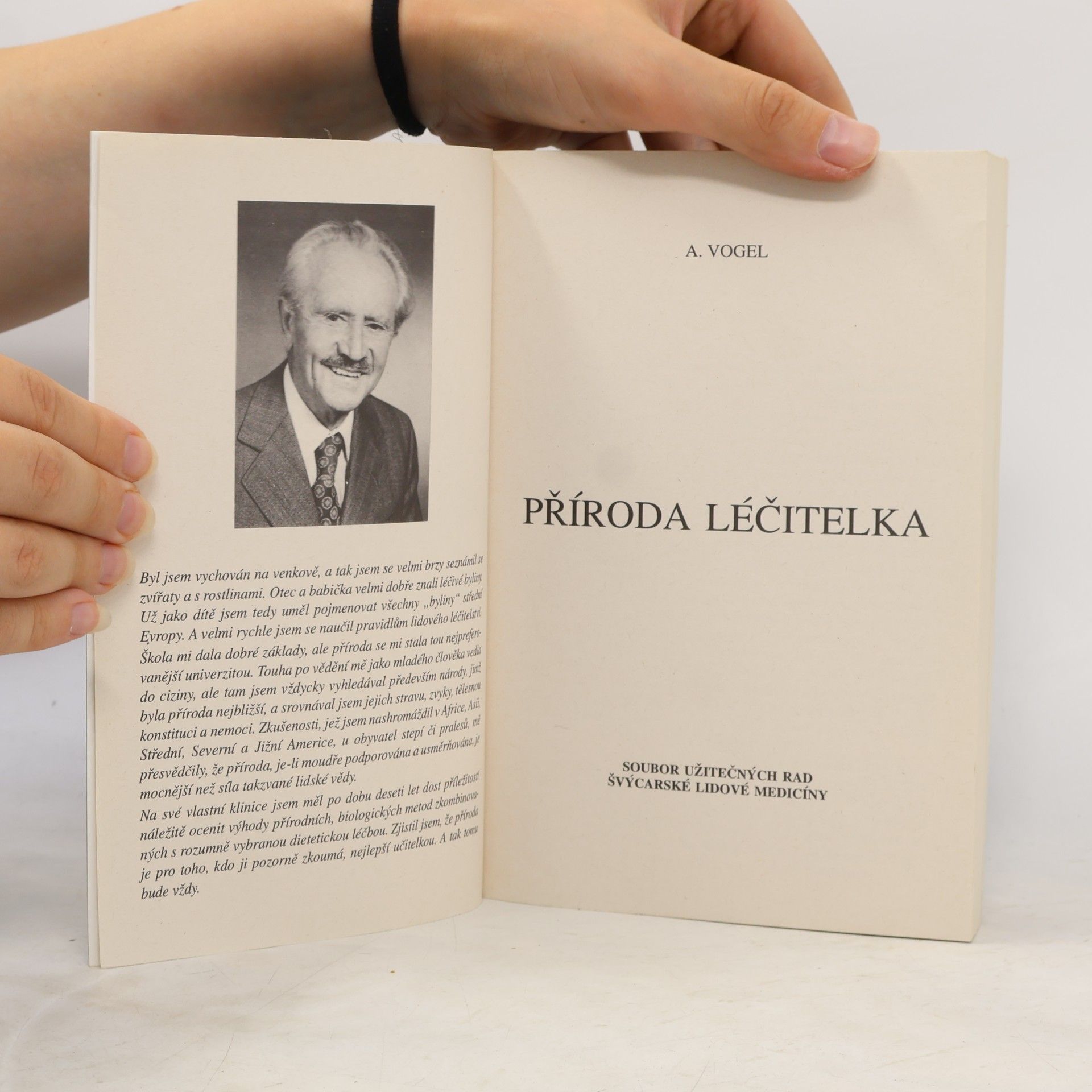 A. Vogel Příroda léčitelka. Soubor užitečných rad švýcarské lidové medicíny