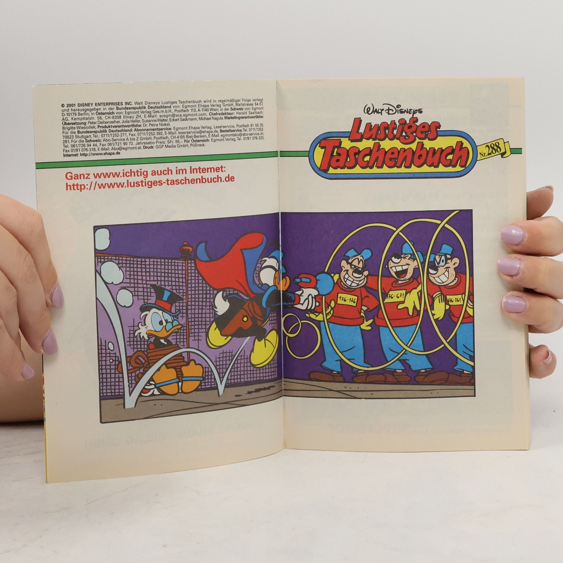 Walt Disney Lustiges Taschenbuch 288. Superhelden im Doppelpack